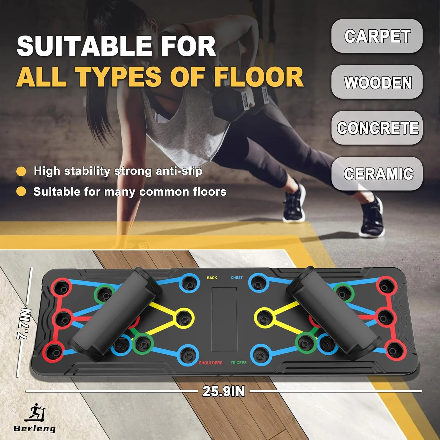 Push Up Board,Foldable Pushup Board for Man,Portable 30 in 1 Push Up Bar