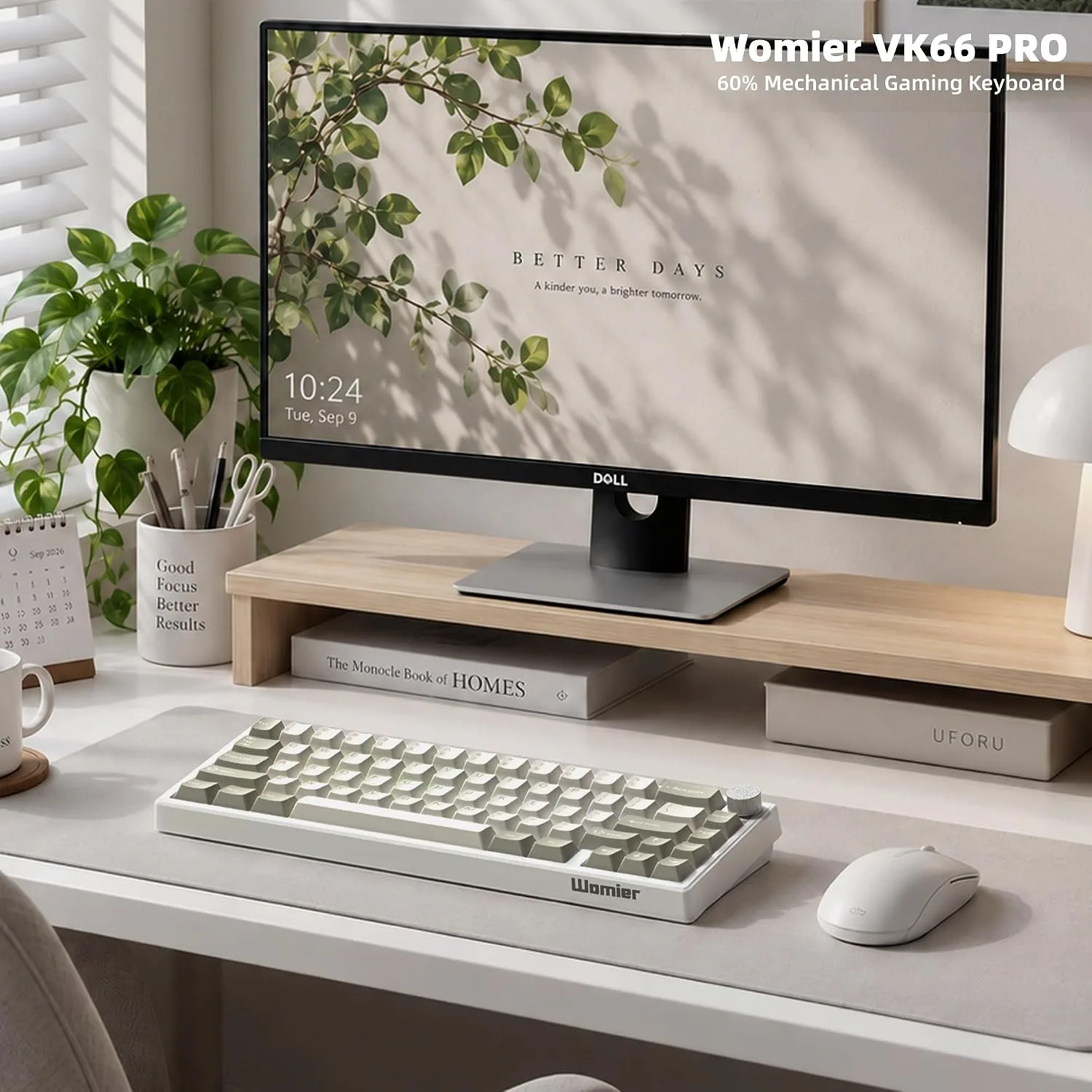 Womier VK66 PRO 60% Mechanical Keyboard, Wired PC Gaming Keyboard