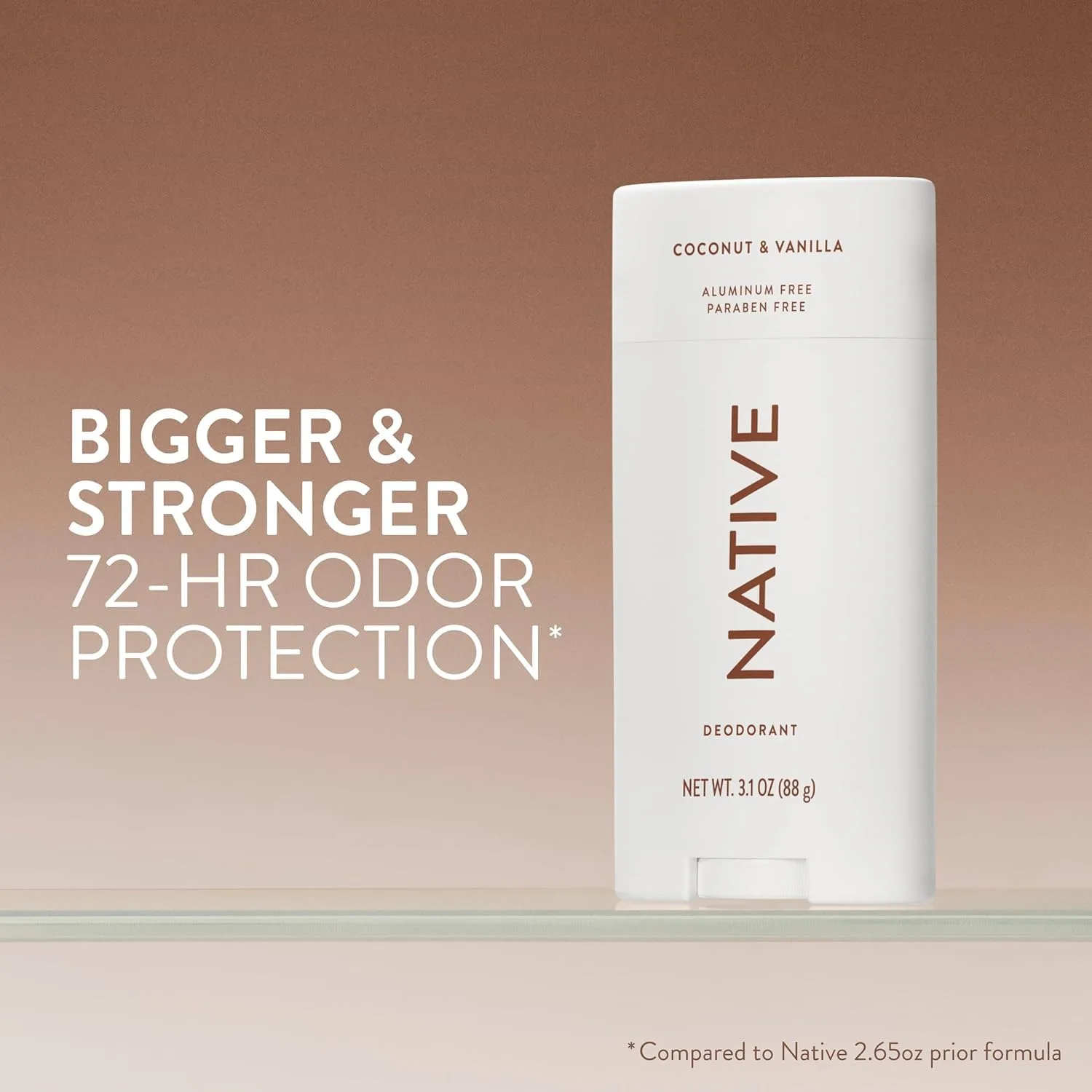 Native Aluminum Free Deodorant & Body Wash Bundle Contains Naturally Derived Ingredients, For Women & Men, Coconut & Vanilla Scent, 2.65 oz & 18 oz (Pack of 2)