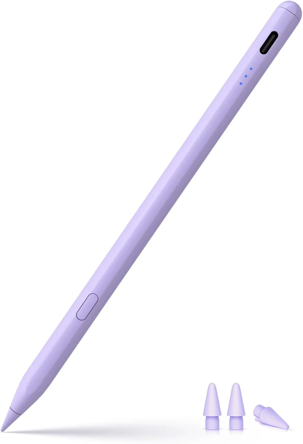 KEEPRO Stylus Pen for iPad 2018-2026, USB-C Fast Charging Pencil, Pixel-Perfect Tilt Sensitivity for iPad 11/10/9/8/7/6/A16, Mini 7/6/5, Air M4/M3/M2 11"/13"/5/4/3, Pro M5/M4 13"/12.9″/11″ Purple