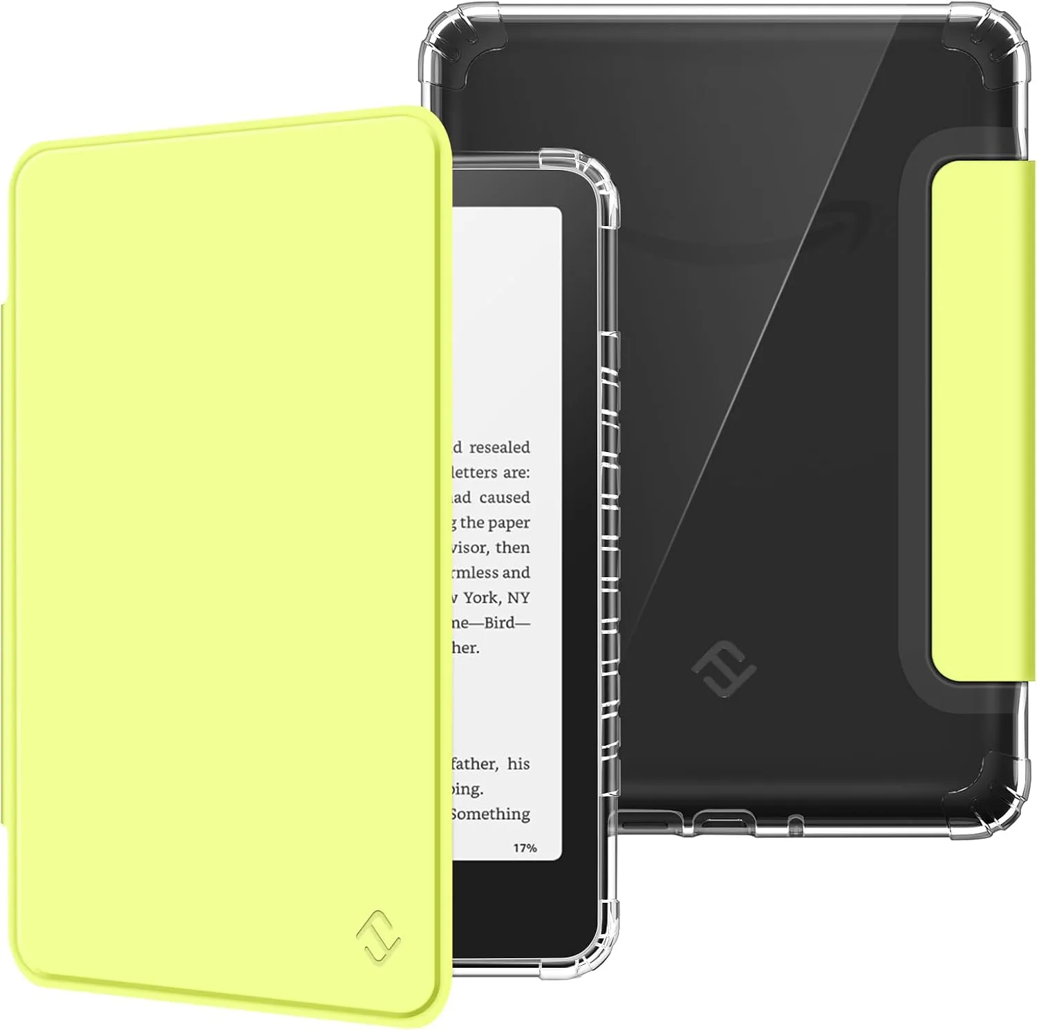 Fintie Clear Case for 7" Kindle Paperwhite 12th Gen 2024 & Kindle Colorsoft