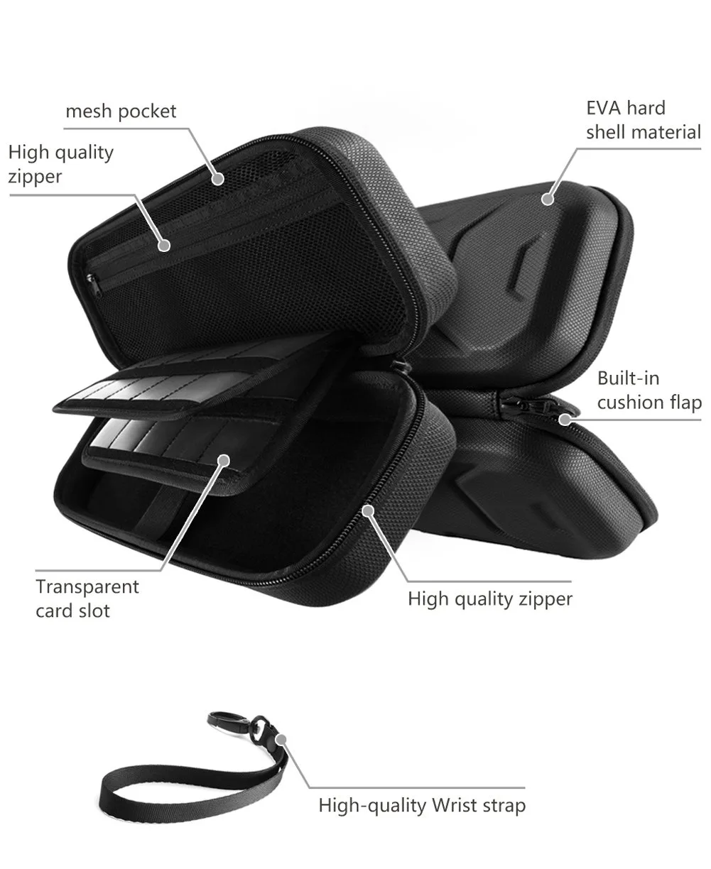 Mumba Carrying Case for Nintendo Switch 1/OLED/Lite,Standard Version, Black