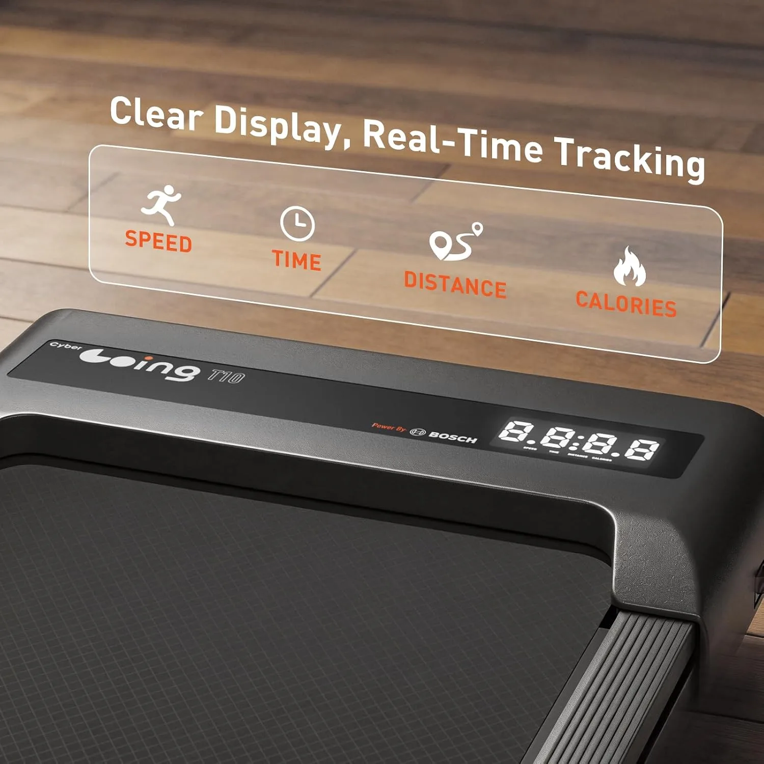 Cinta de correr Cybergoing T10 Walking Pad con tecnología Bosch®