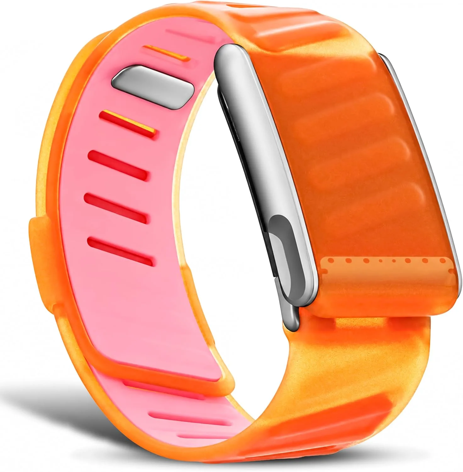 DADO Silicone Sport Replacement Band Compatible with WHOOP 5.0, One, Peak, and Life Fitness Tracker – Breathable, Durable & Comfortable | Not for Whoop Gen 4