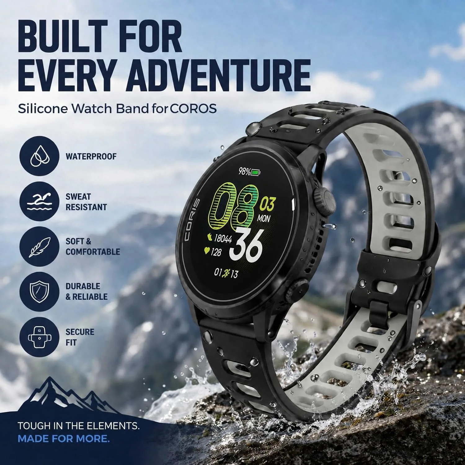 Watch Band for COROS PACE 3/PACE 4/PACE Pro