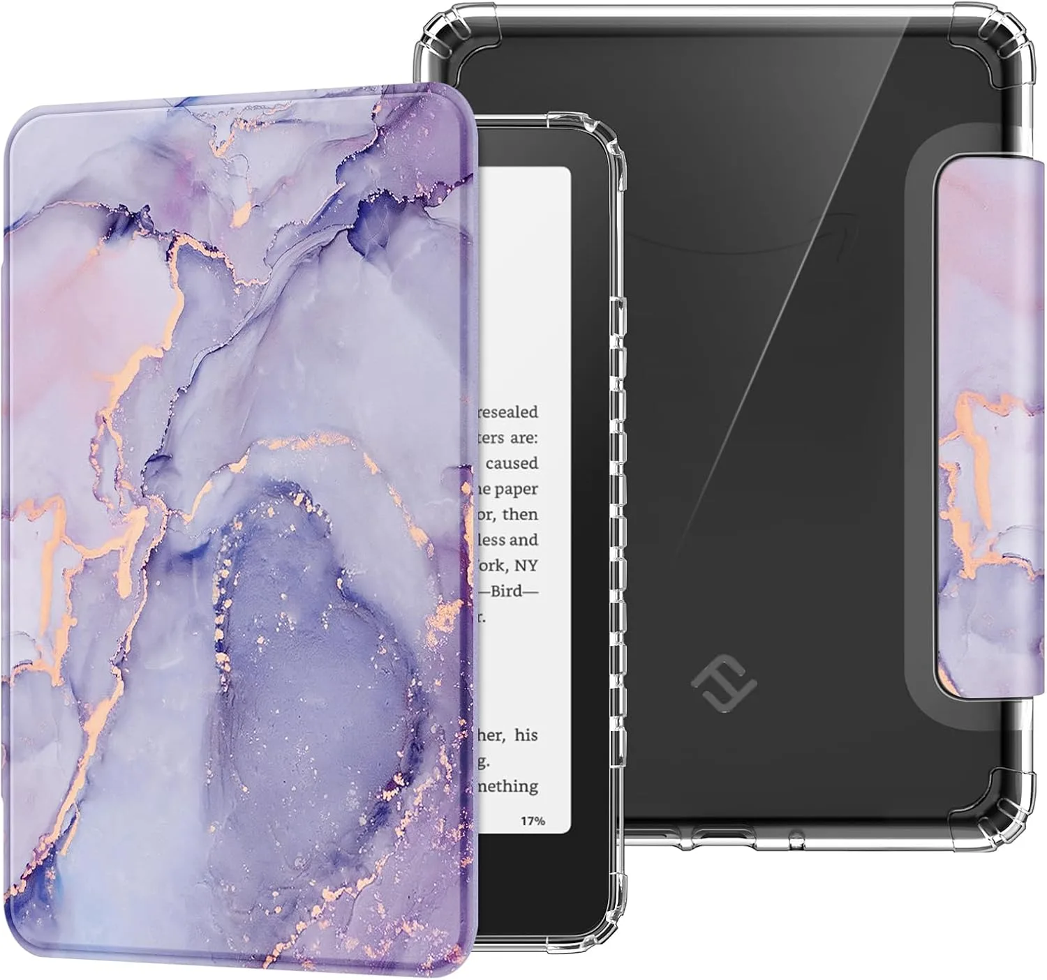 Fintie Clear Case for 7" Kindle Paperwhite 12th Gen 2024 & Kindle Colorsoft