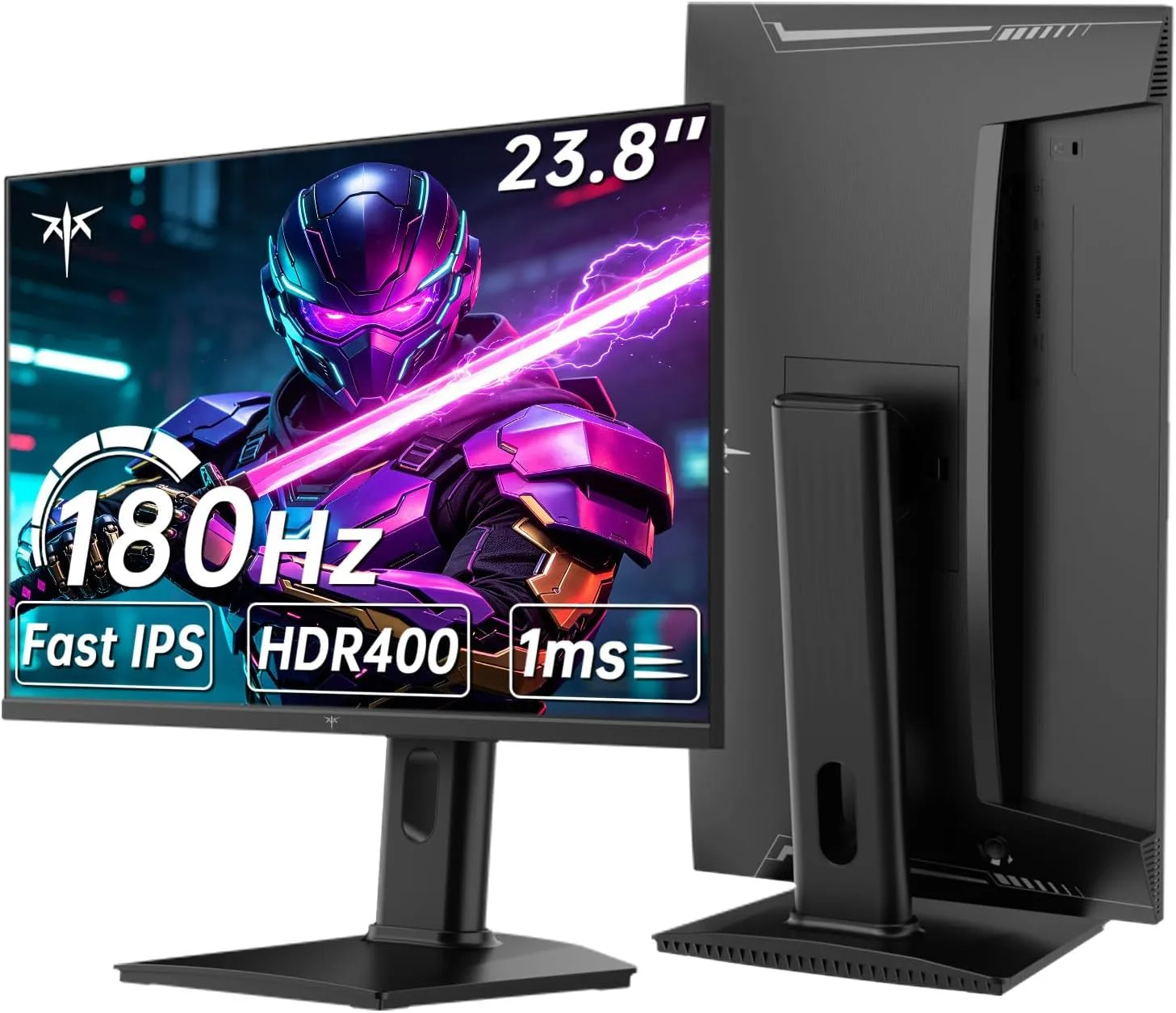 KTC 24 inch QHD 180Hz Gaming Monitor, Fast IPS 1440p, H24T7