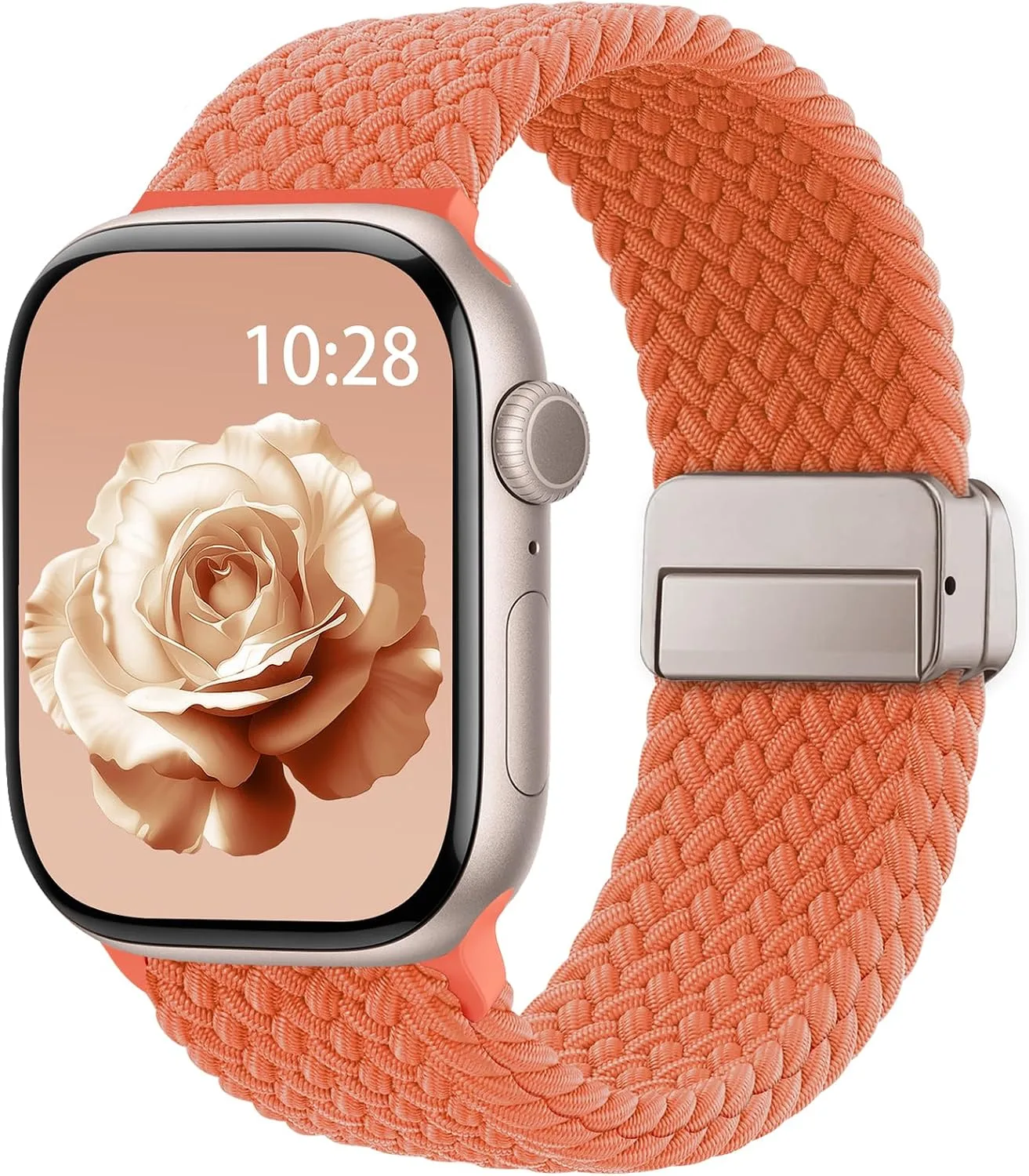 Correa deportiva magnética trenzada para Apple Watch unisex