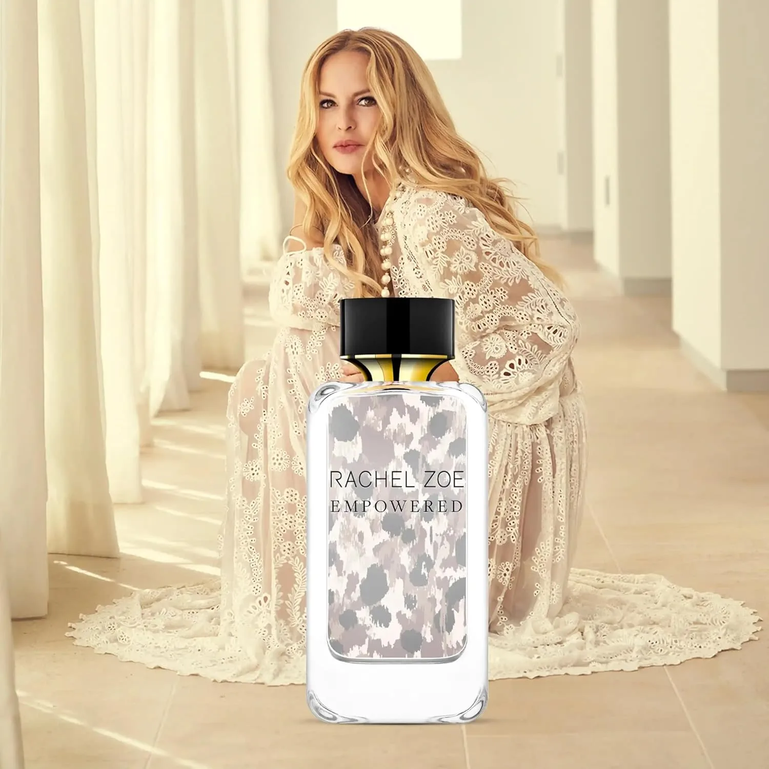 Rachel Zoe Empowered Eau De Parfum Spray - Vanilla Perfume Body Spray for Women - Jasmine, Coconut, Vanilla Notes - Designer Womens Perfume - 3.4 oz