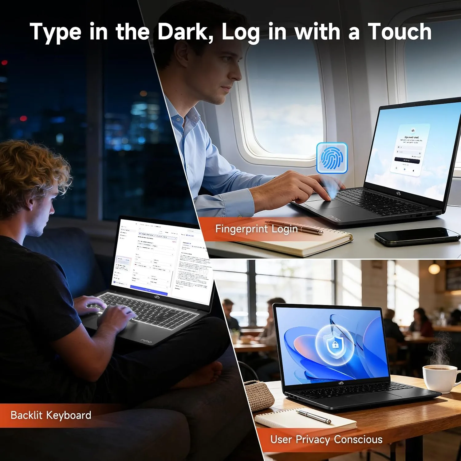 NIMO 17.3" FHD IPS Gaming Laptop, AMD Ryzen 7 Computer (Up to 4.75 GHz, Beat i7-12650H) with 16GB DDR5 RAM 1TB SSD Radeon 680M GPU 2-Yr Warranty 180° View Multifuntional for Business Creator Student