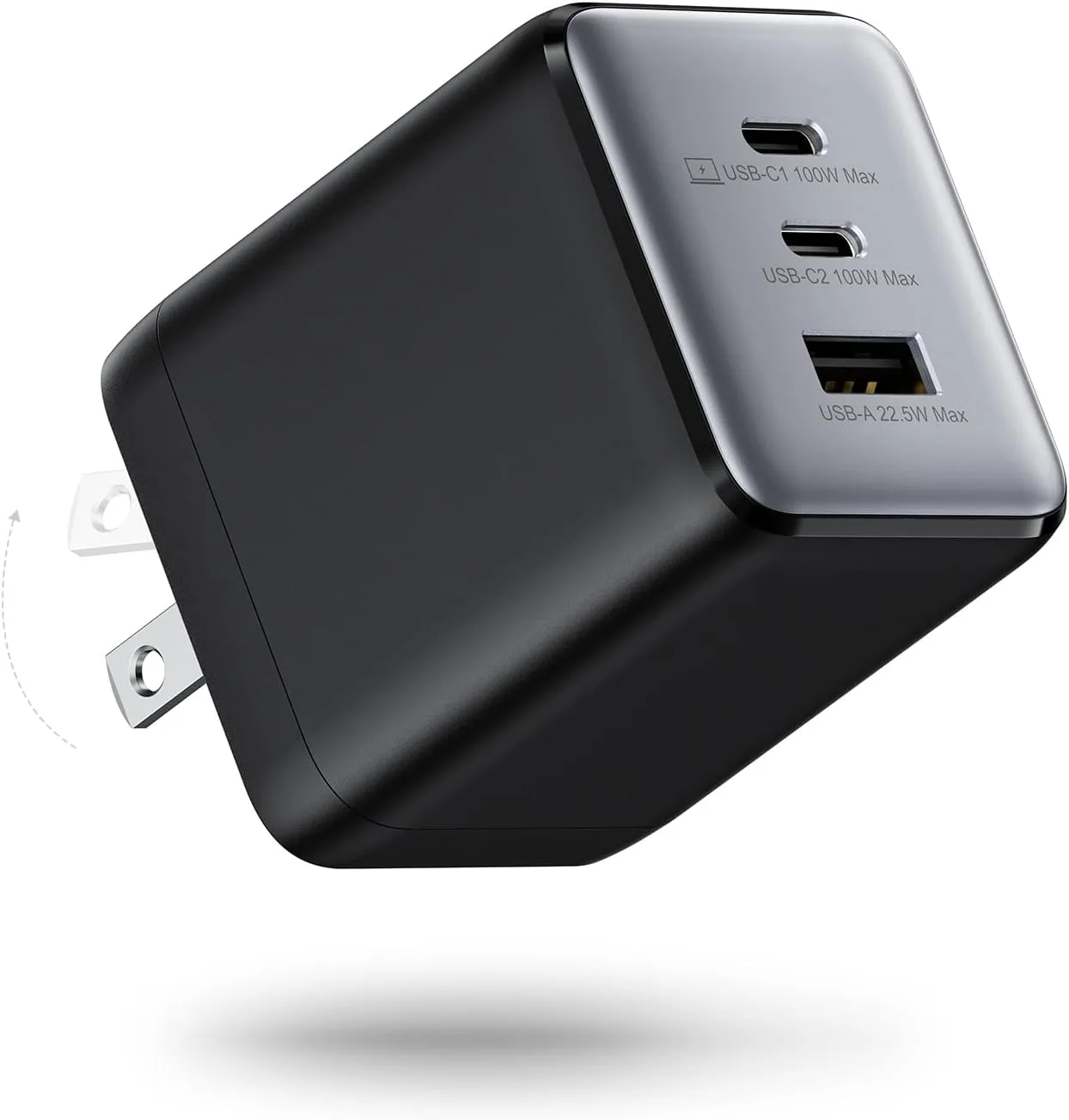 wegear 100W USB C Charger Block, 3-Port Wall Charger Fast Charging