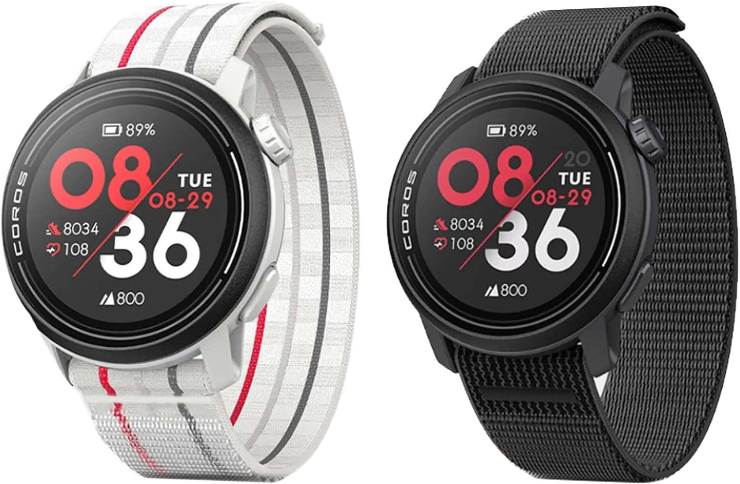 22MM Sport Nylon Bands for COROS PACE 3/4/APEX PRO/2 PRO/APEX 46mm for Women Men