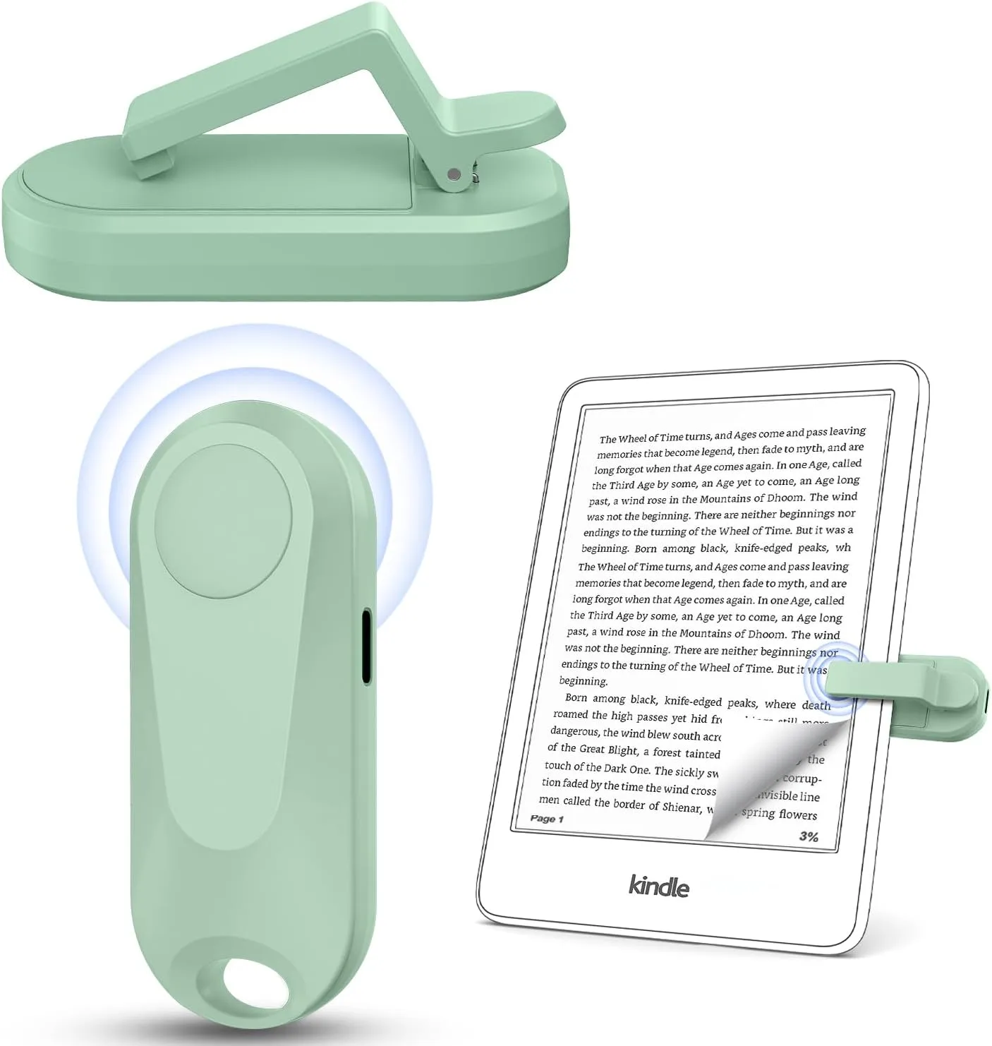 Page Turner for Kindle Remote Control for iPhone iPad Tablets eReaders