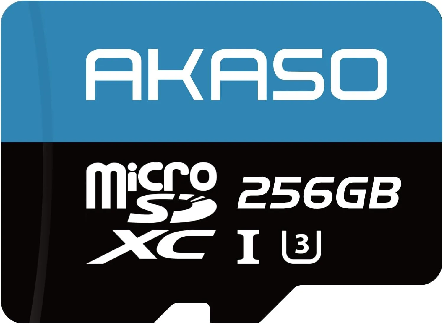 AKASO 512GB microSDXC U3 Memory Card - Up to 100MB/s, UHS-I C10, U3, Full HD, 4K UHD, MicroSD Card