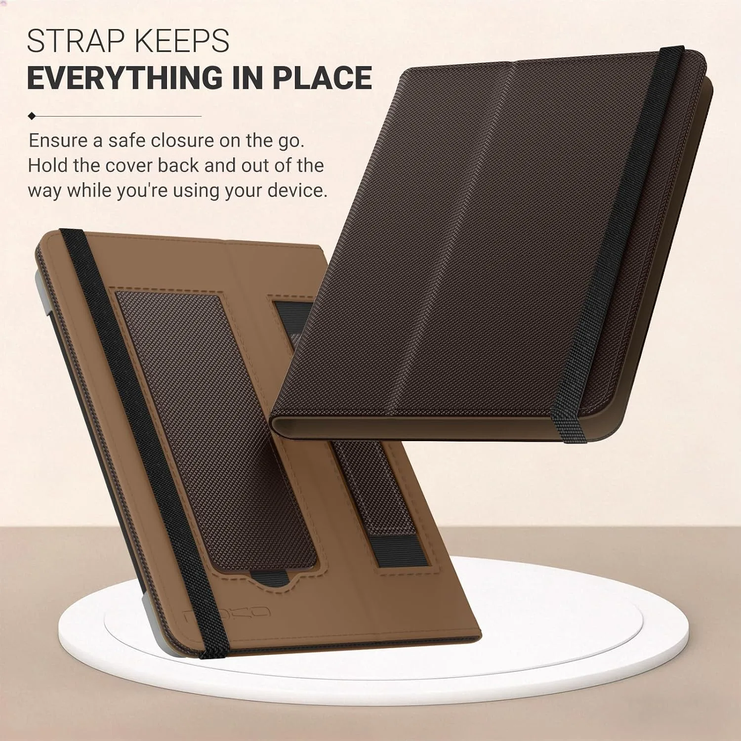 MoKo Universal Case for 6 inch Kindle eReaders and Tablets, Dark Coffee