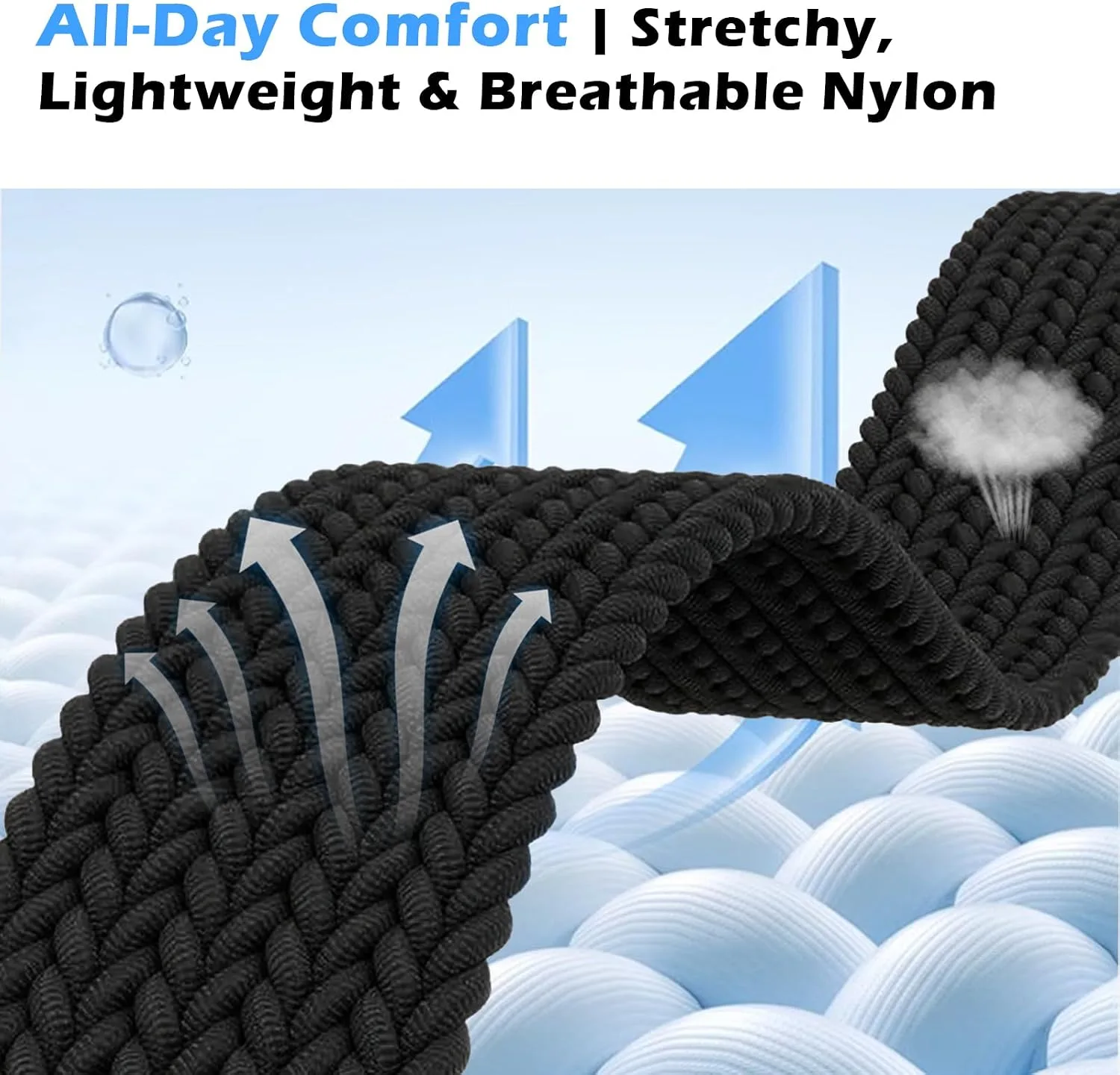 Yeahxing Band Compatible with Coros Pace 4/3 Apex 2 Pro/Apex Pro - Stretchy