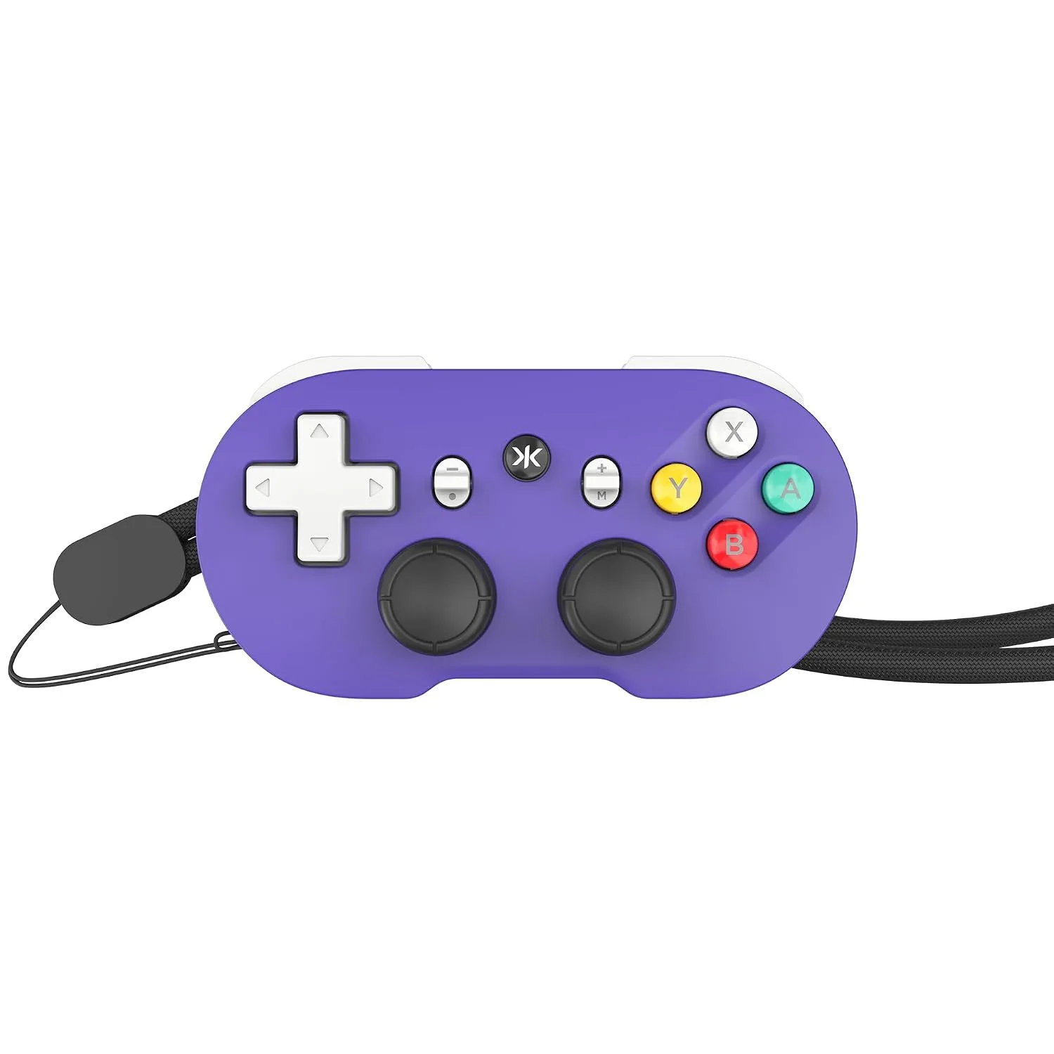 CRKD ATOM+ Wireless Mini Controller - Compatible with Nintendo Switch 2, Switch OLED, iOS, Android, PC & Smart TV - Retro Purple Edition