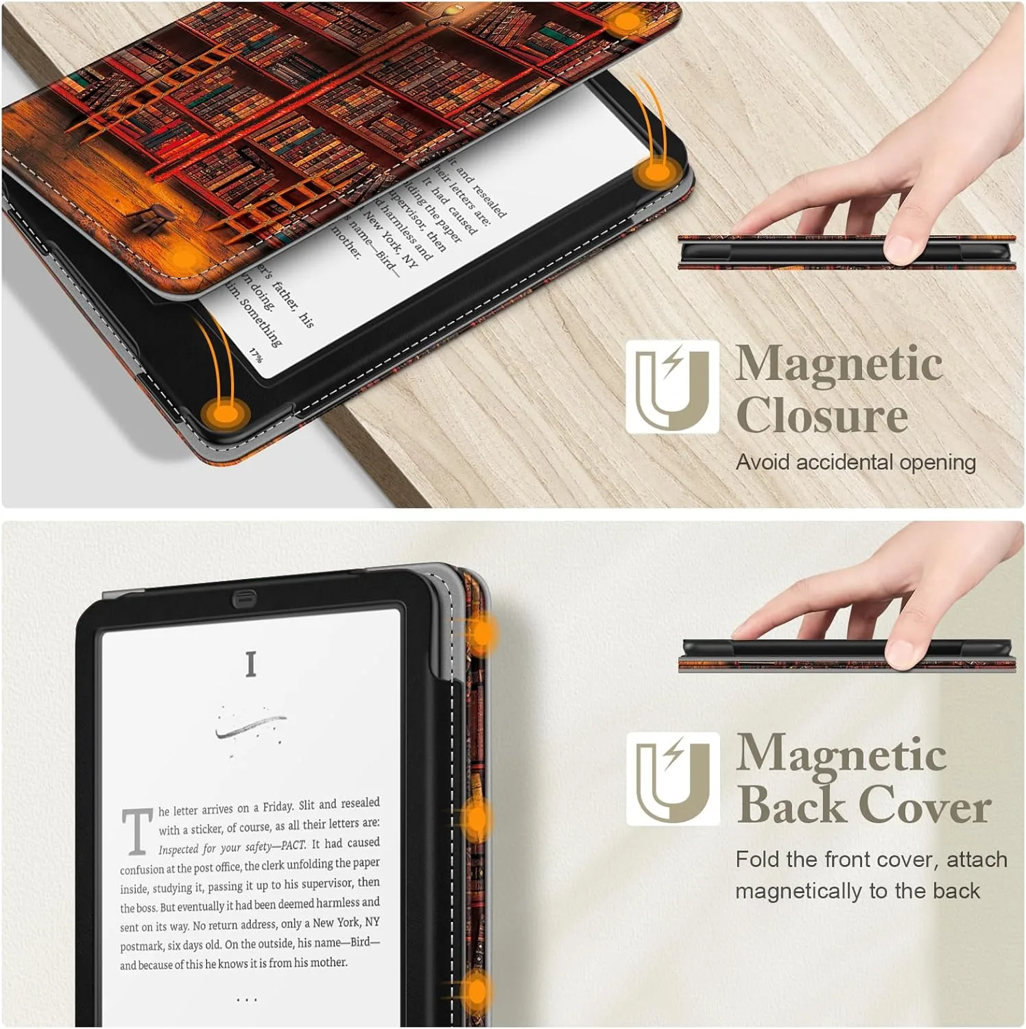 Fintie Case for 7"/6.8" Kindle Paperwhite 12th/11th Gen & Kindle Colorsoft