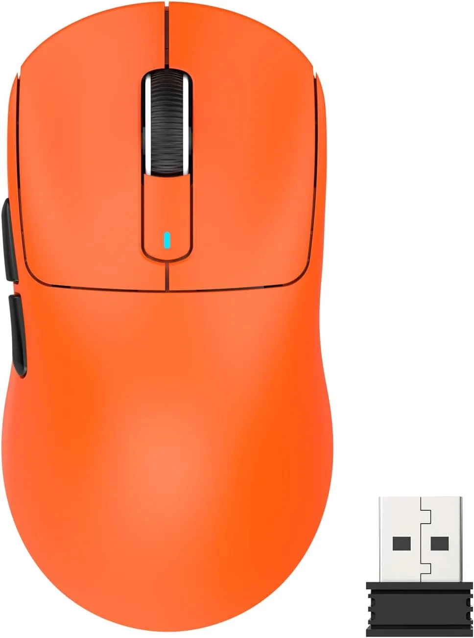 Mouse Gamer Attack Shark X3 inalámbrico ligero 26000 DPI naranja
