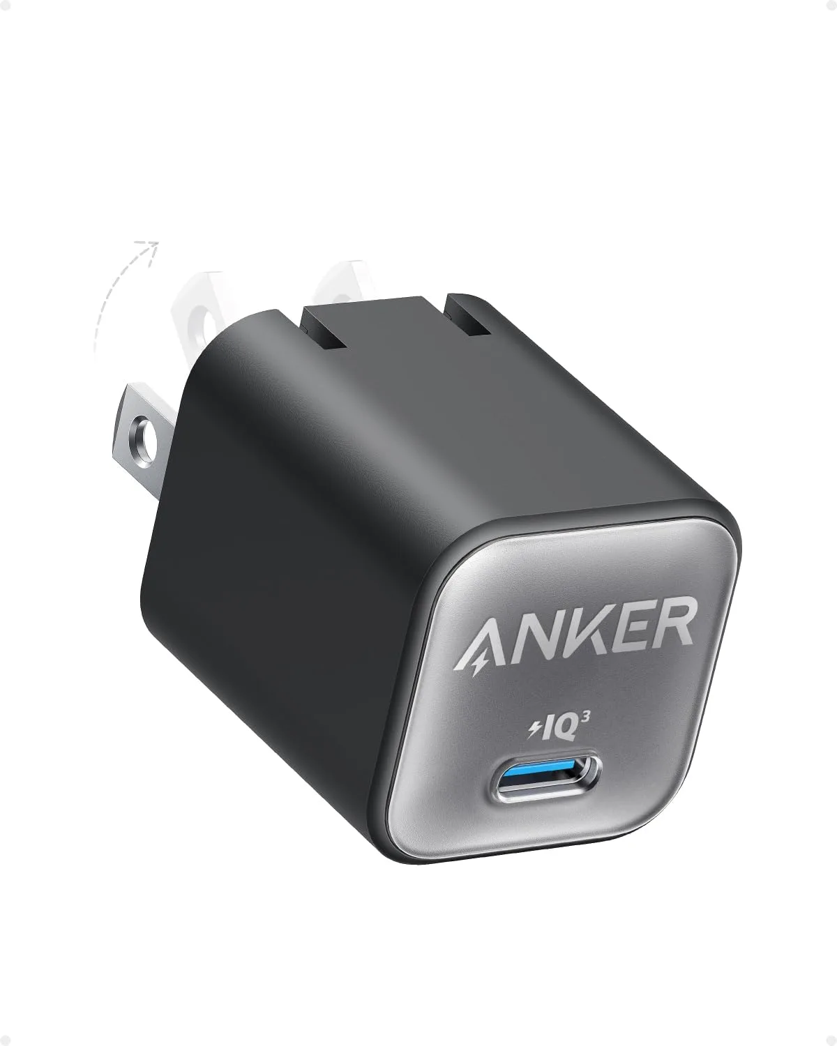Cargador para celular Anker Nano 30W USB C plegable