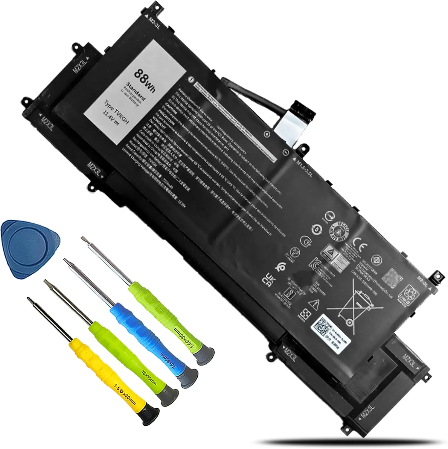 TVKGH Laptop Battery for Dell Latitude 9510 9520 Series