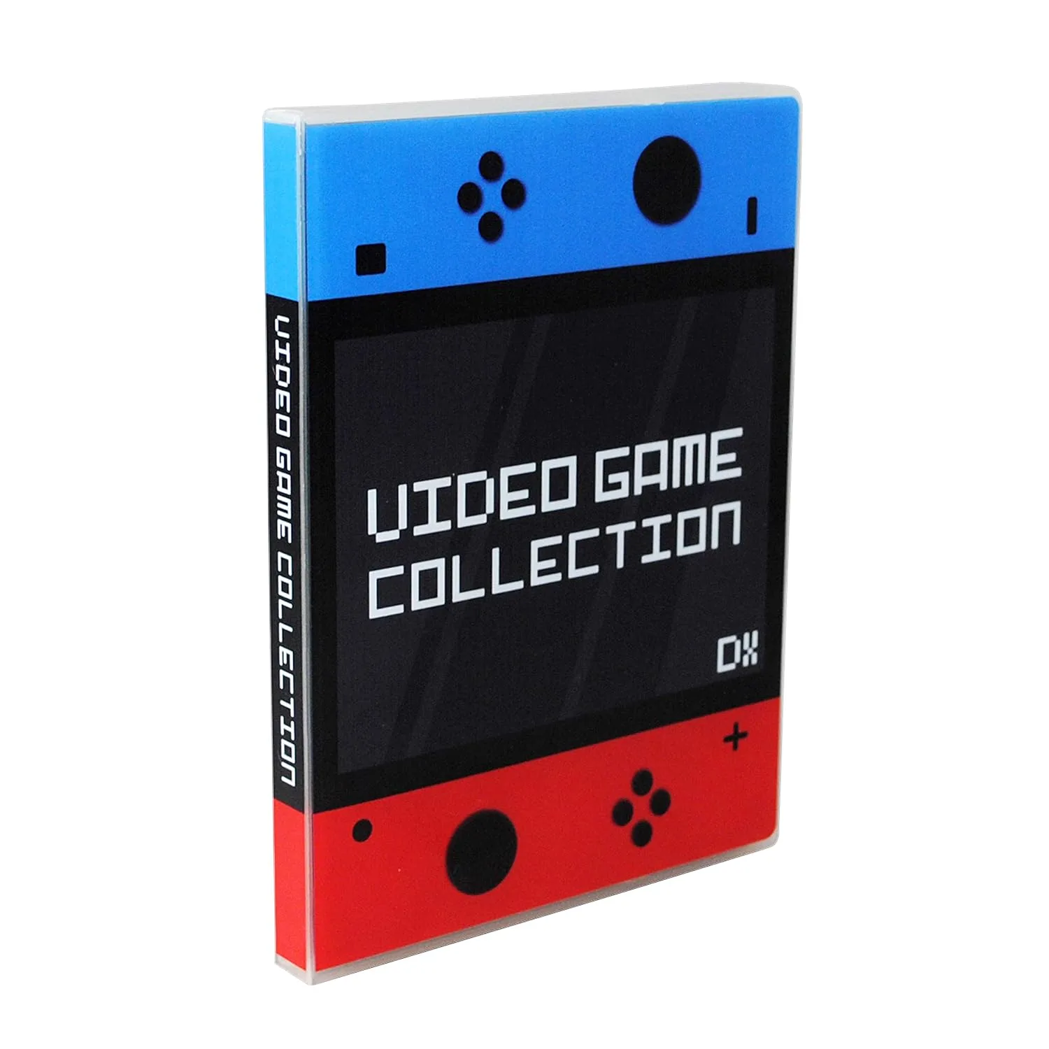 UniKeep Game Case for Nintendo Switch Cartridges - Holds 60 Video Games Securely in Foam | Heavy Duty Compact Travel Storage Binder & Protective Holder Organizer with Snap-Lock Closure