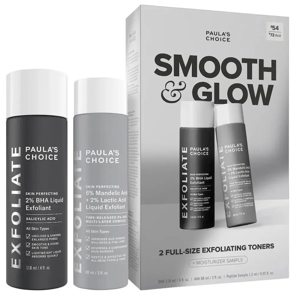 Smooth & Glow Set de Regalo para una Piel Más Clara y Luminosa