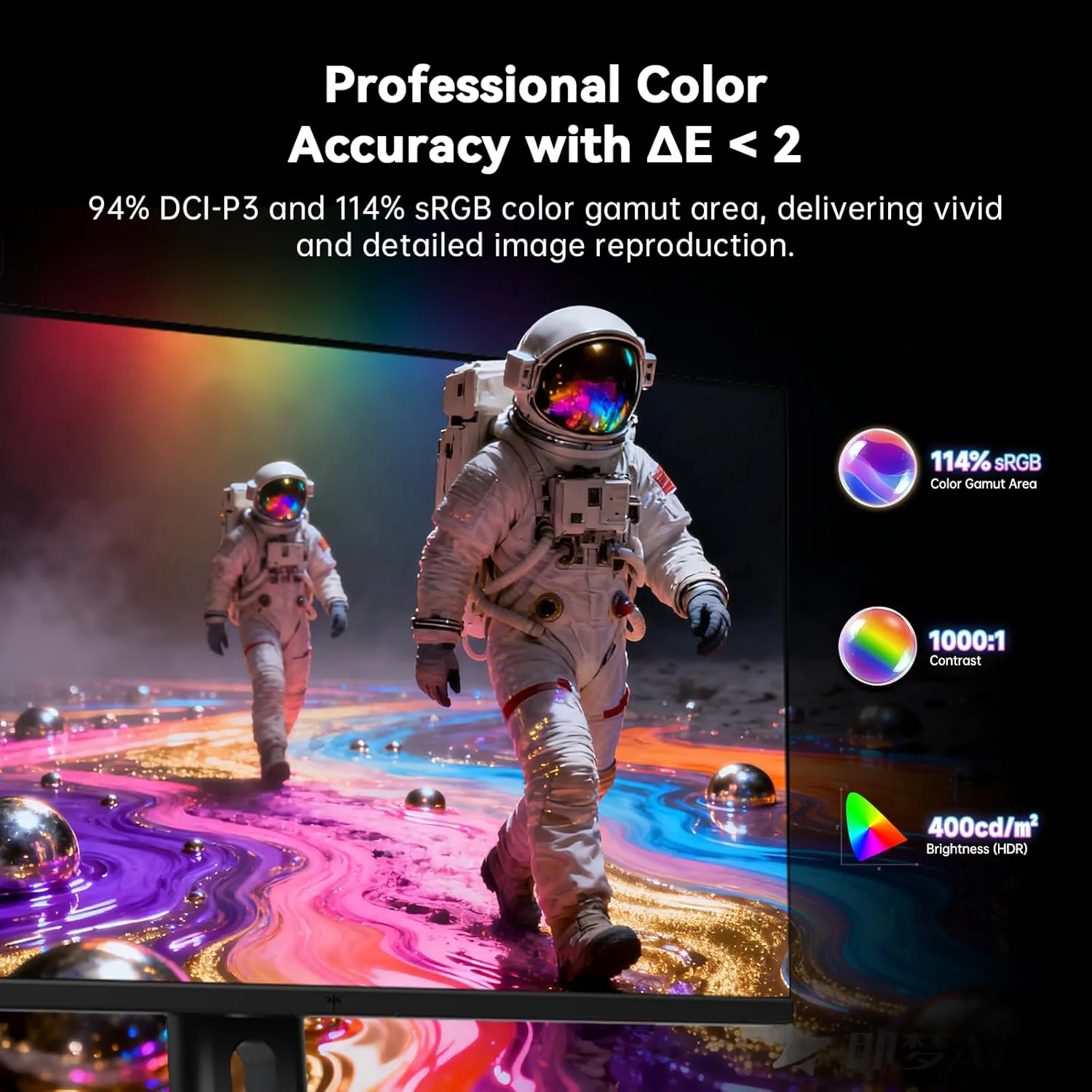 KTC 24.5 Inch 240Hz Gaming Monitor, FHD Fast IPS Computer Monitor, H25T7-3