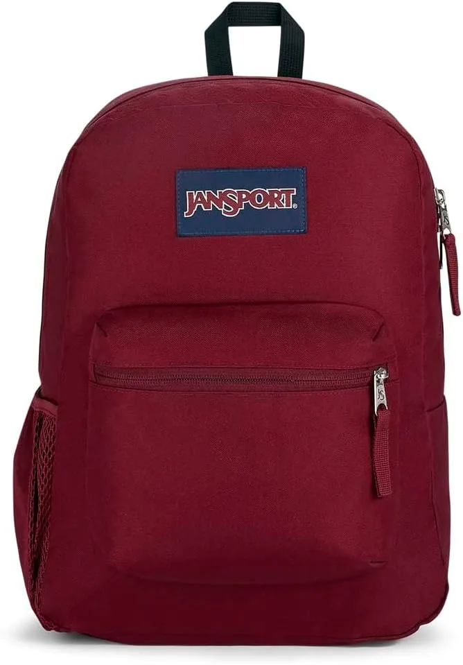 JanSport 26L Cross Town Backpack – 12 inch Daypack, Russet Red