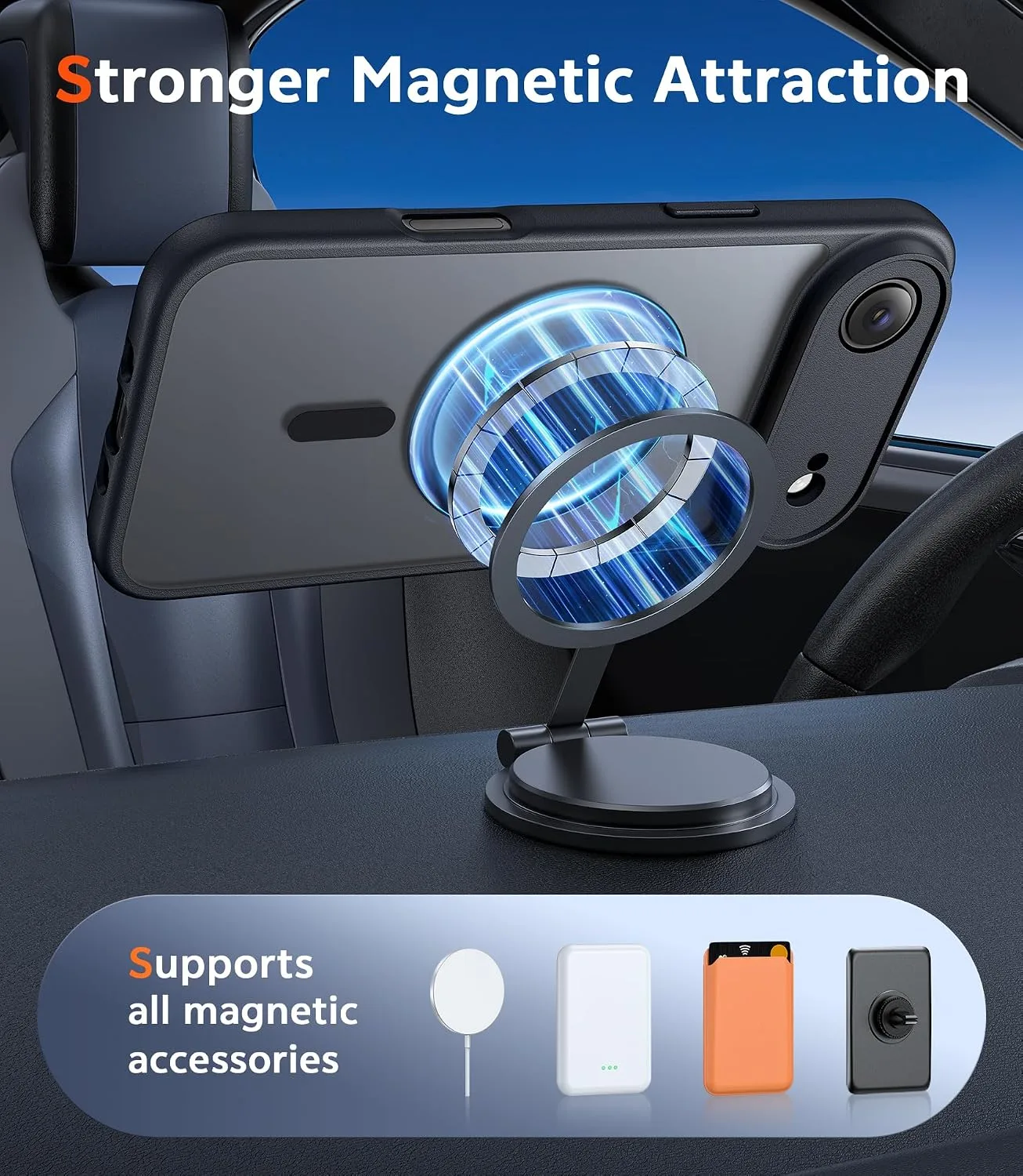 FNTCASE for iPhone Air Phone Case Compatible with Magsafe Matte Phonecase