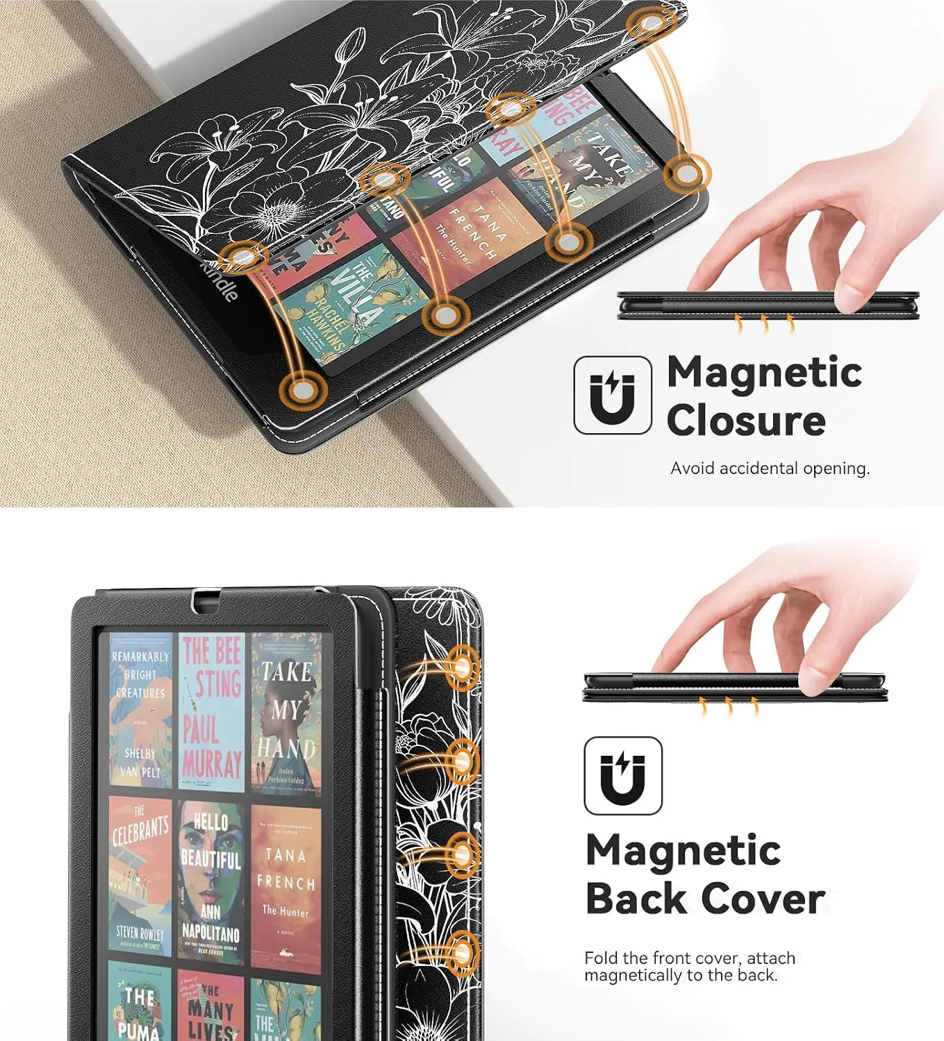 MoKo Case for 7"/6.8" Kindle Paperwhite(12th/11th Gen-2024/2021)