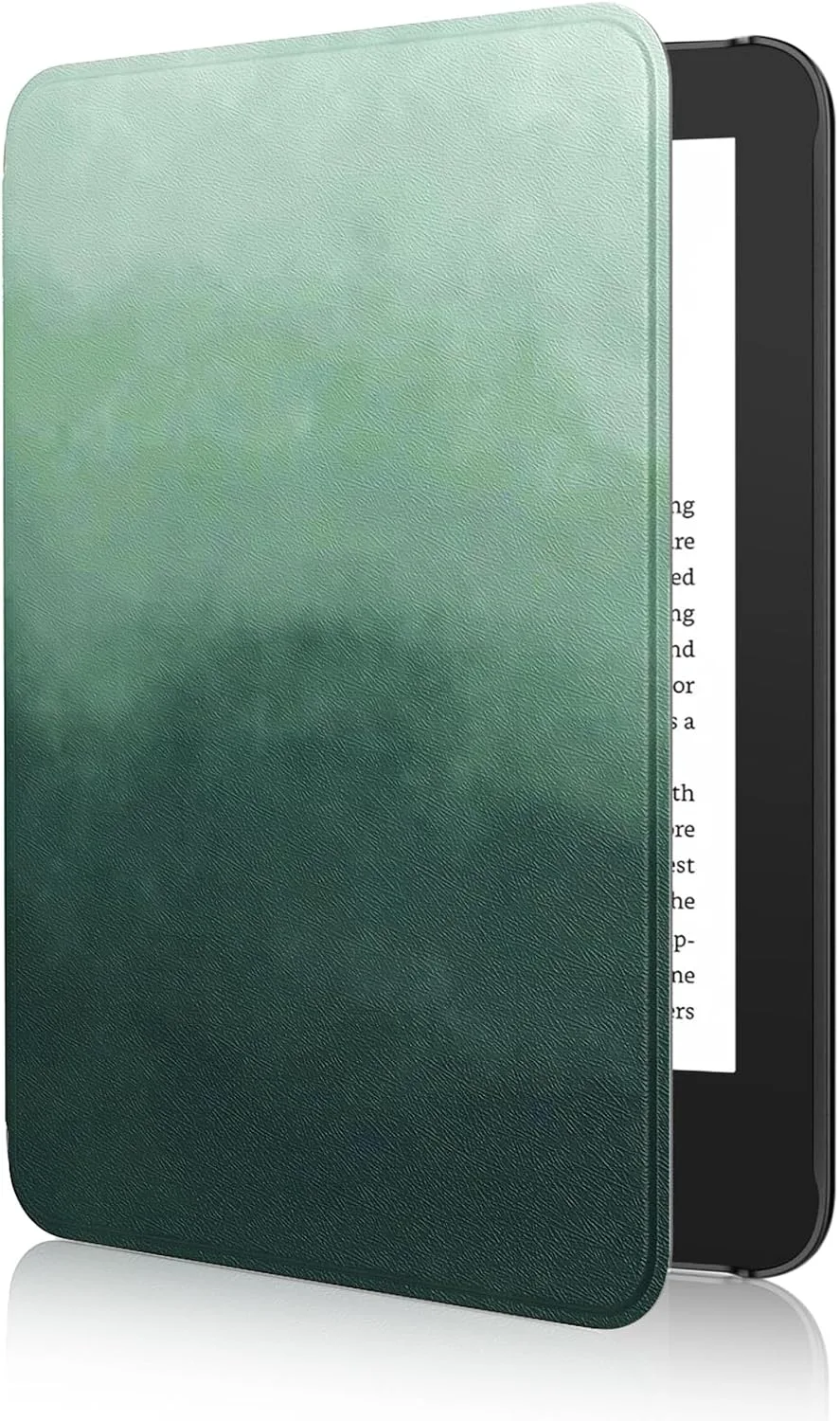 MoKo Case for 6" Amazon Kindle Basic 11th Gen 2024/2022, Pine Green