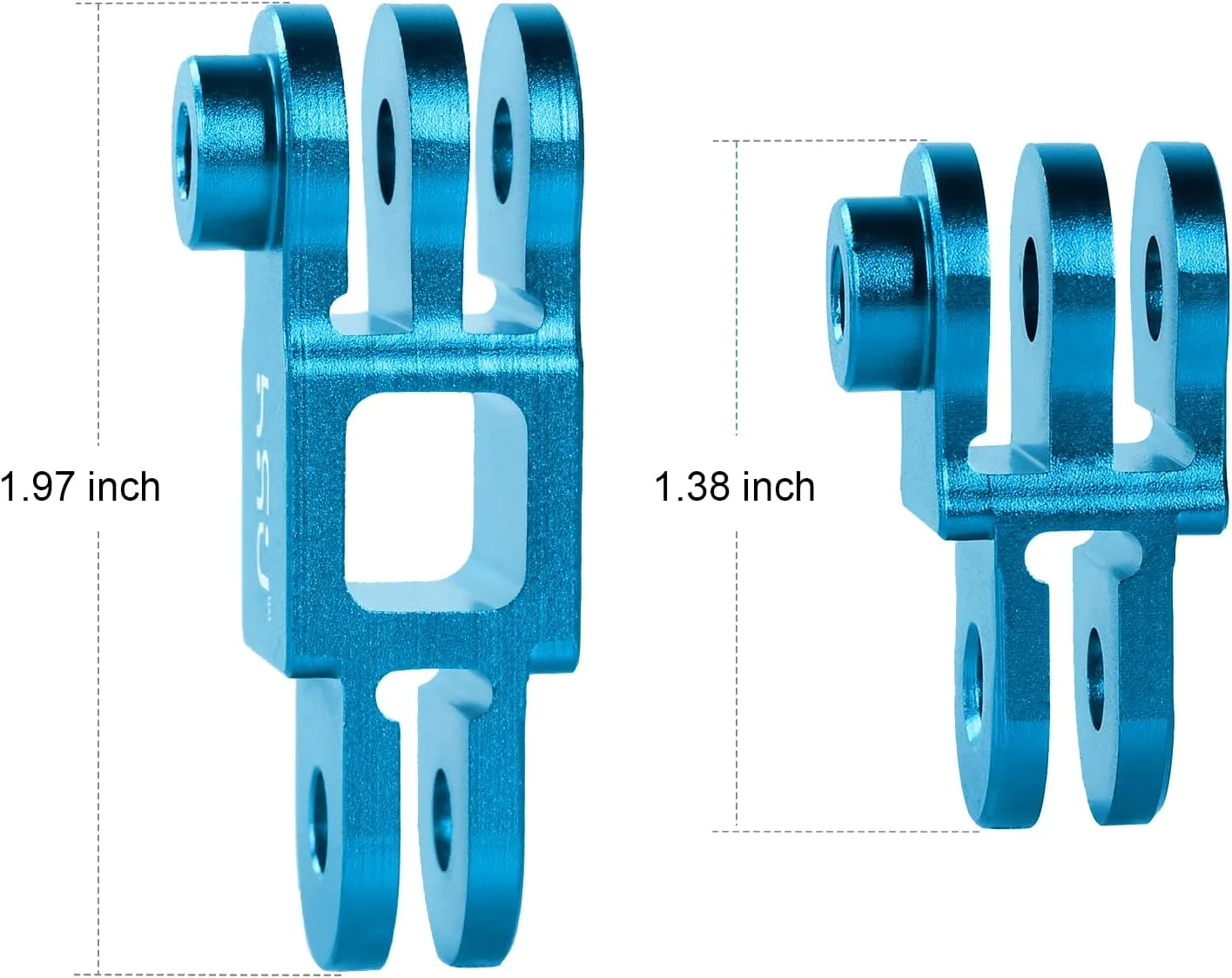 HSU Aluminum Alloy Metal Adjust Arm Straight Joints Mount