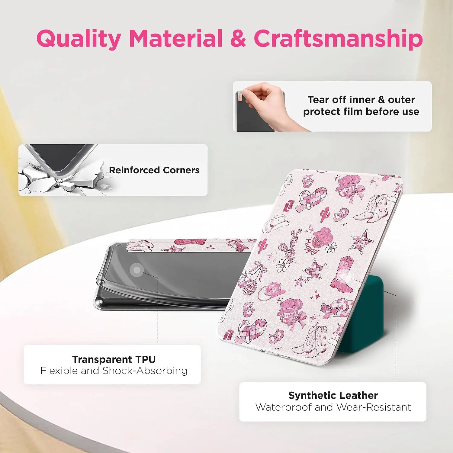 SESENSE Magnetic Case for 7'' Kindle Paperwhite 12th Gen 2024 & Colorsoft