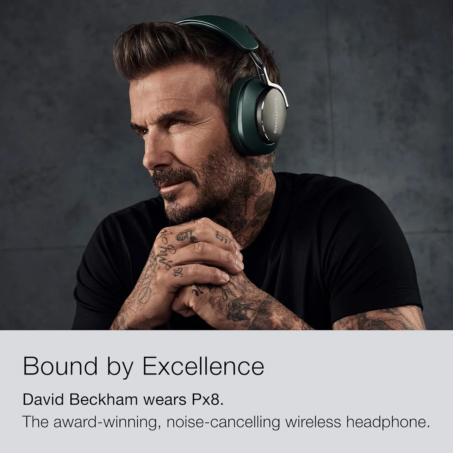 Bowers & Wilkins Px8 Over-Ear Wireless Headphones, Dark Forest