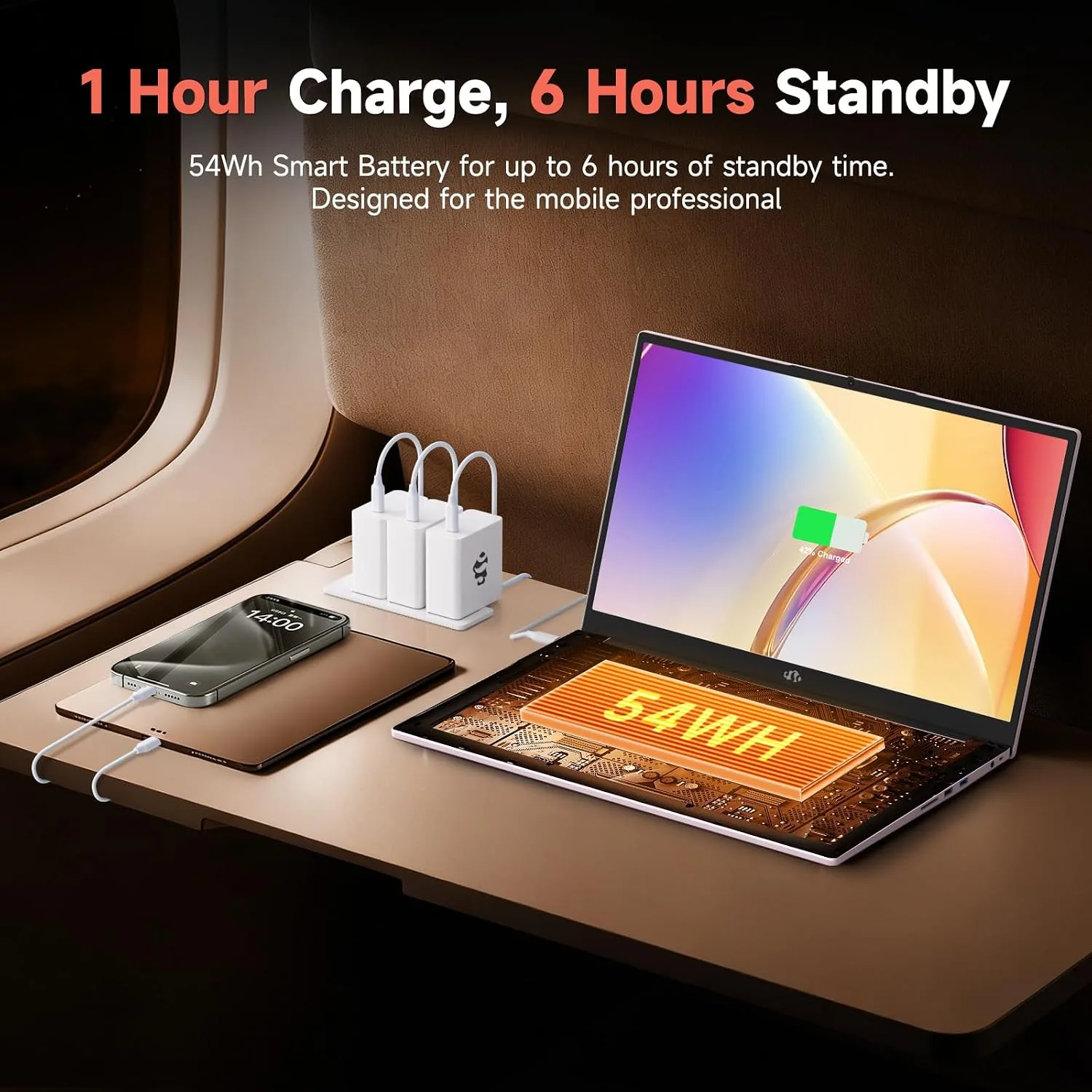 NIMO 15.6" AI Light Gaming Laptop 2026| AMD Ryzen 7 7735HS 32GB RAM 1TB SSD
