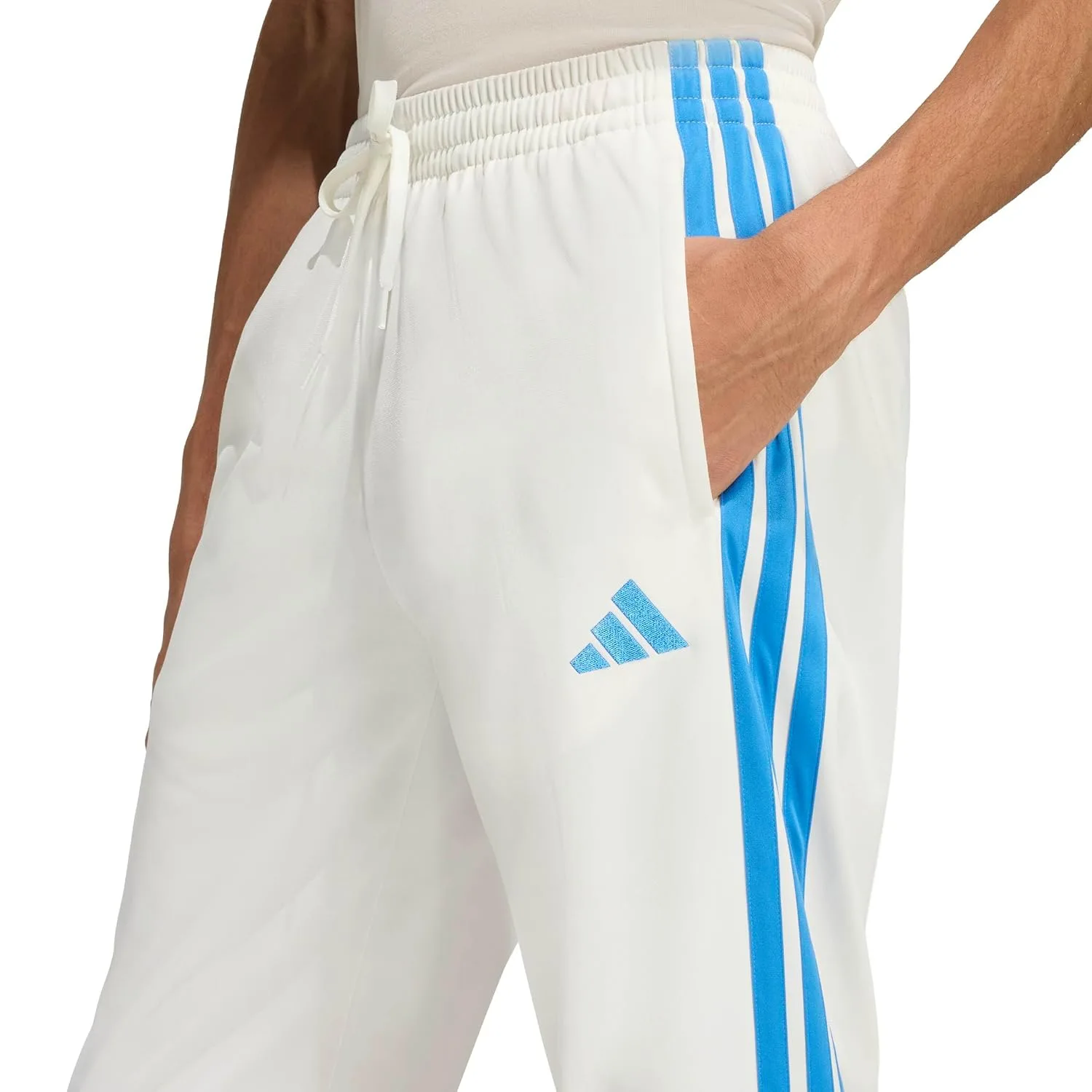 adidas Mens Dayready Open Hem Tracksuit Bottoms Casual - Black