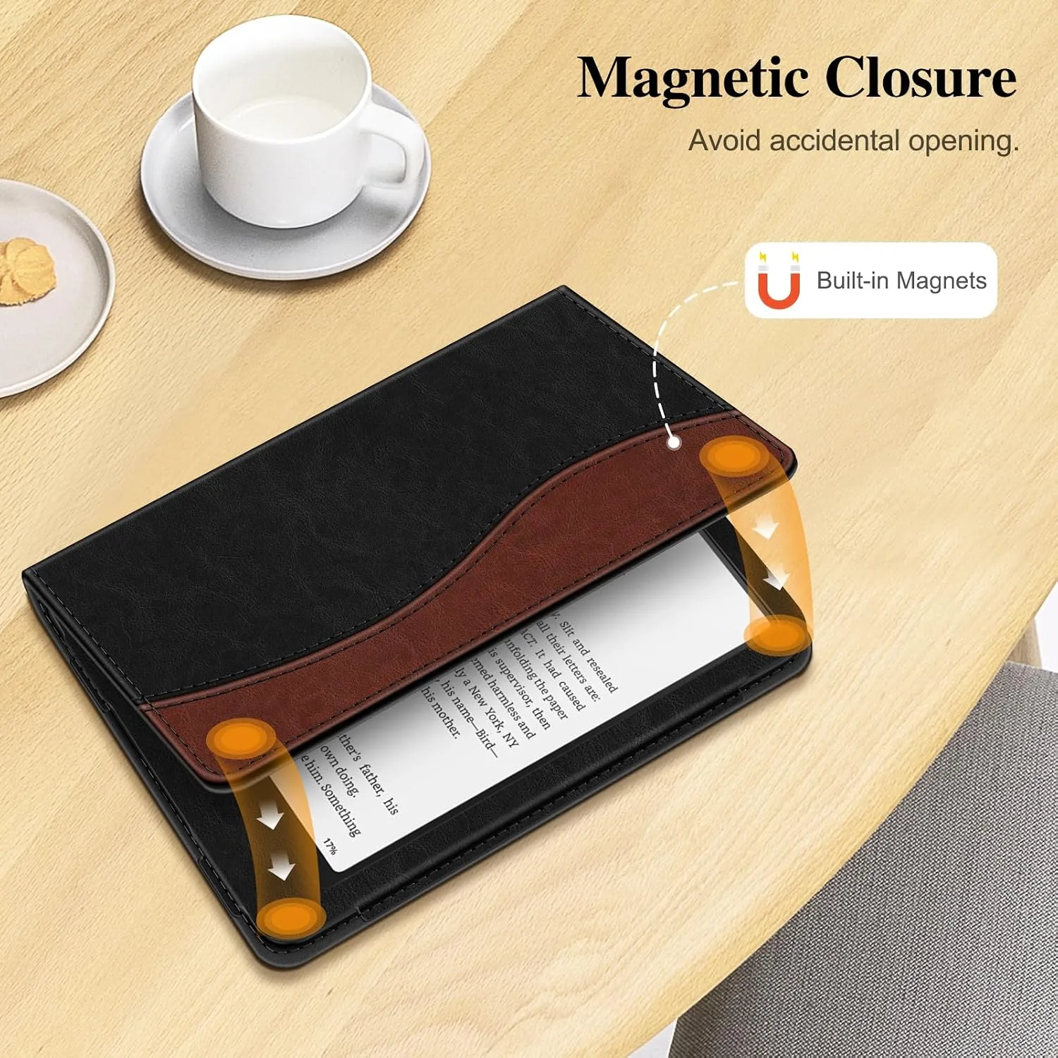 Fintie Folio Case for Kindle Paperwhite 12th/11th Gen & Kindle Colorsoft