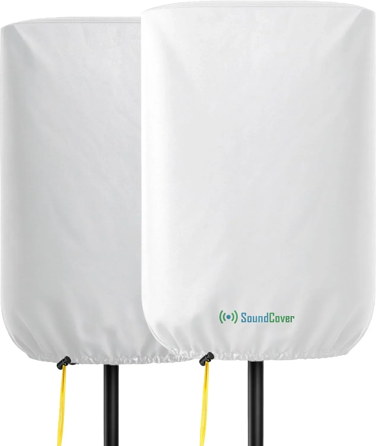 Funda protectora para parlante PA/DJ de 15 pulgadas 600D SoundCover blanca