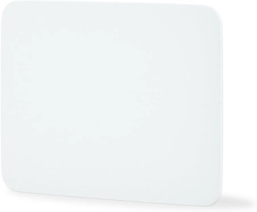 Glass Gaming Mouse Pad, 16.2 x 12.2 Inch, White