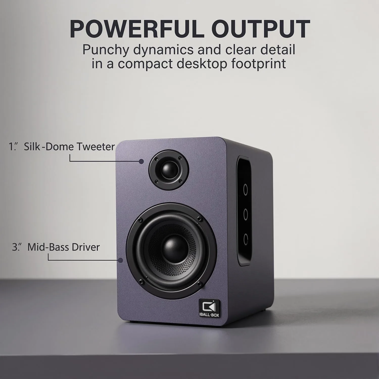 H1 Computer Speakers for Desktop PC, Monitor & Laptop, 60W