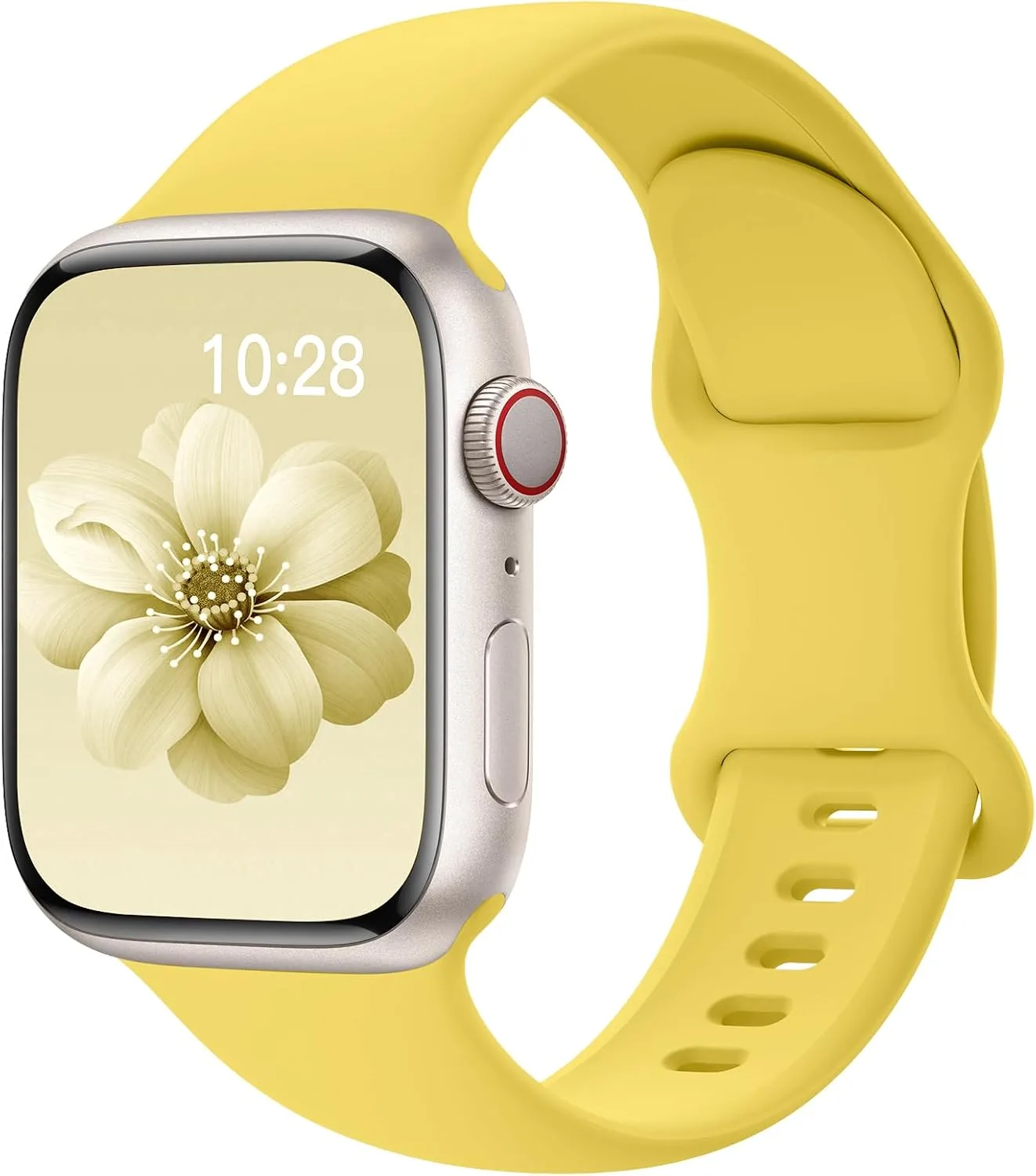 Correa de silicona Sport compatible con Apple Watch Supernana