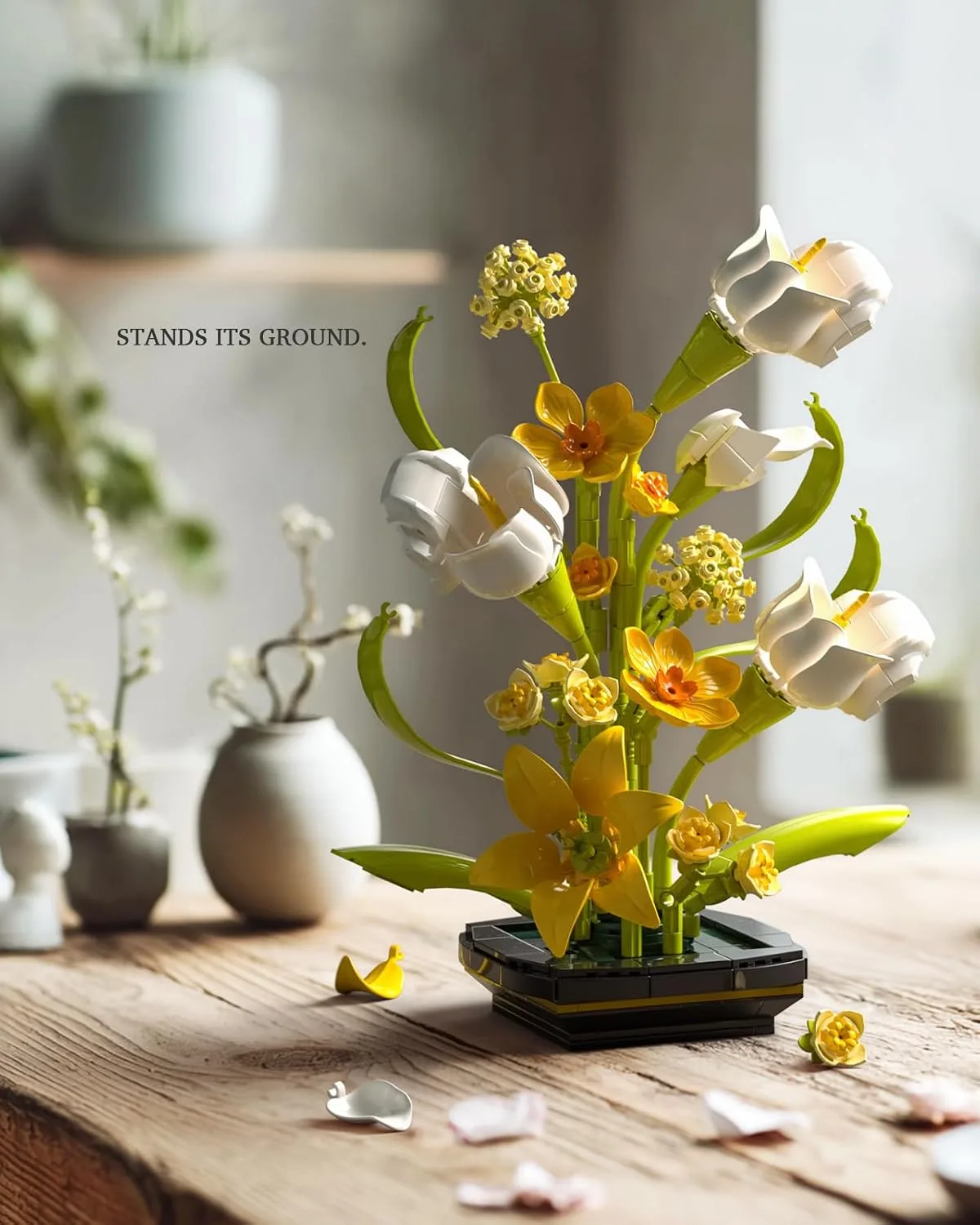 Nifeliz Calla Lily Flower Building Set, Bloom Up Series, NF10396