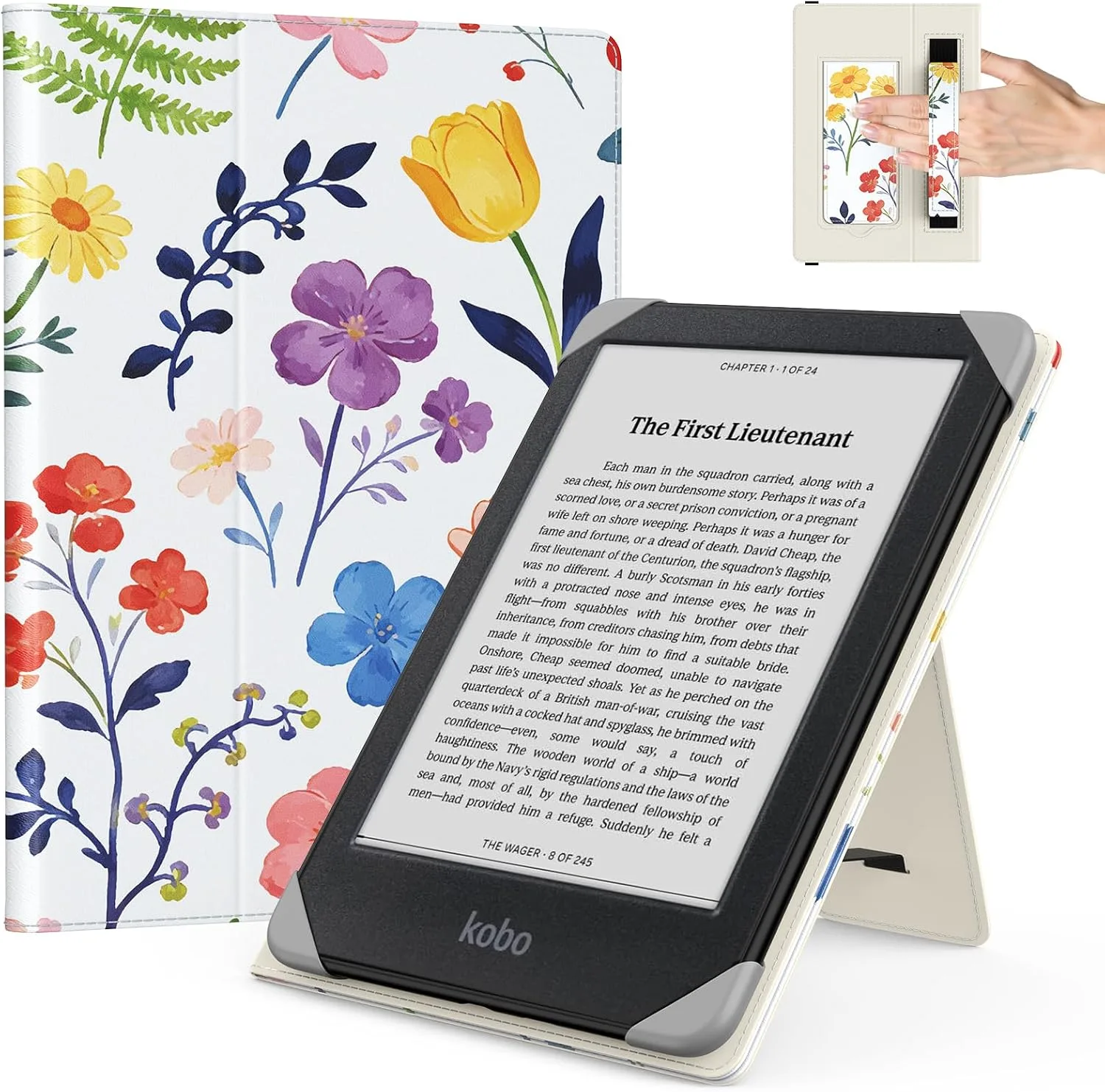 MoKo Universal Case for 6.8,7 Inch eReaders&Tablets,Scenery