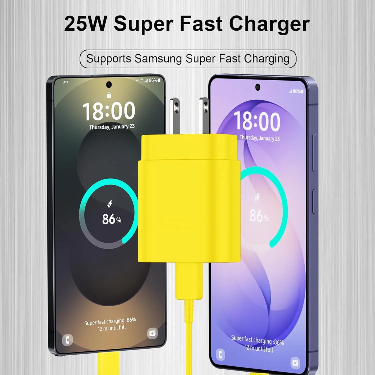 Super Fast Samsung Charger Type C 25W USB C Android Phone Charger Block