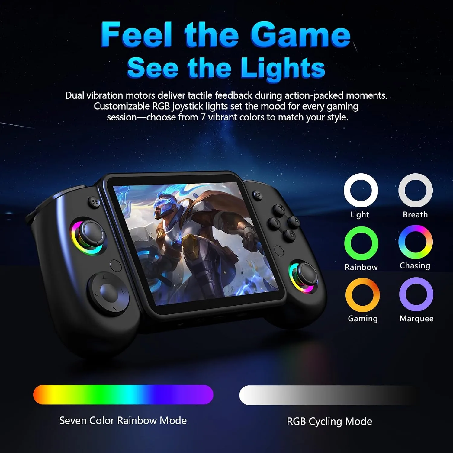 RG43H Pro Retro Handheld Game Console,Dual Game System,Powerful RK3562 Chip