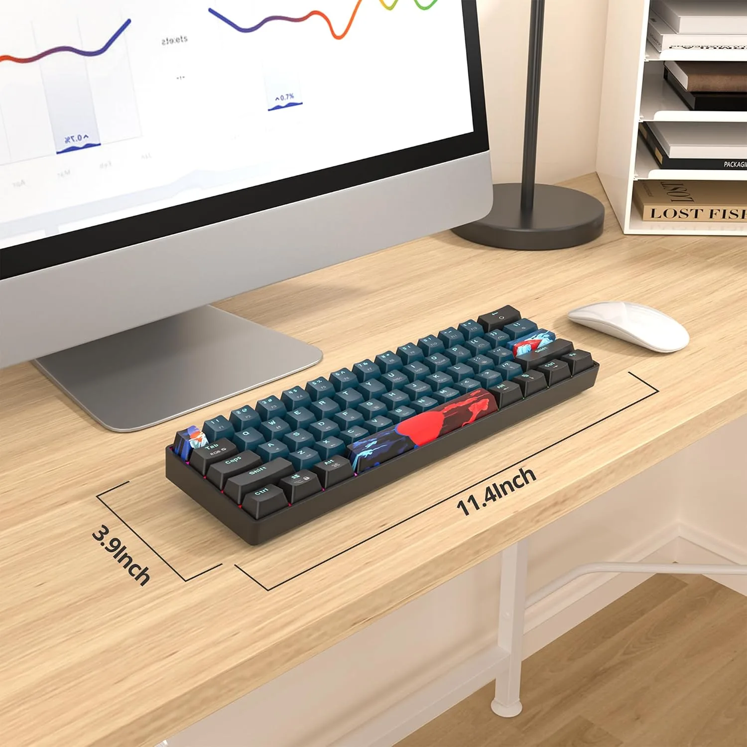 Owpkeenthy 60% Wired Mechanical Keyboard