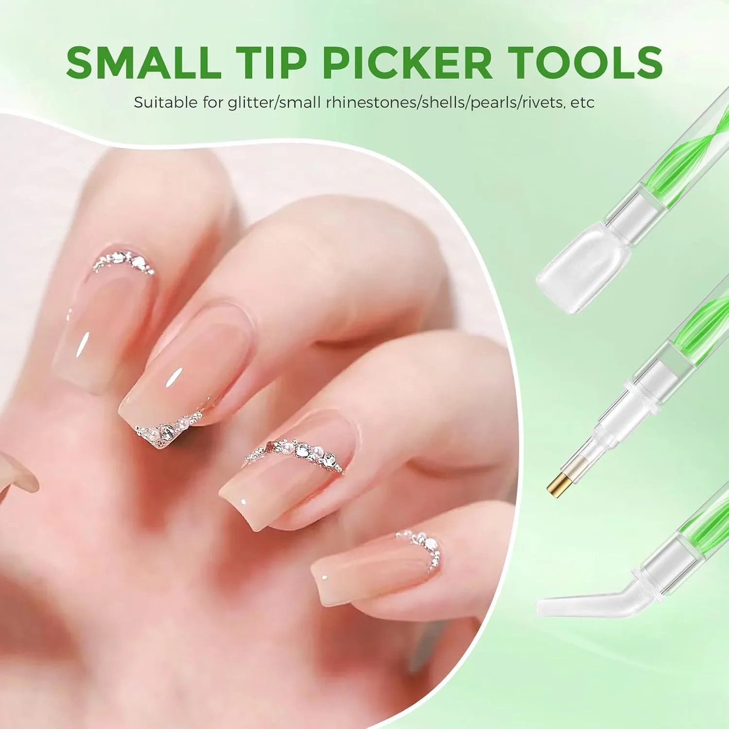 5.0 Pro Rhinestone Picker Tool Kit 16pcs, Bedazzling Pen | Diamond Art Tool