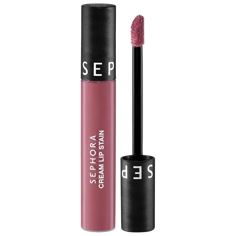 Cream Lip Stain Labial Líquido 10HR - 01 Always Red matte classic red / 0.16 oz. / 5 mL - 06 Pink Souffle matte deep berry pink / 0.16 oz. / 5 mL