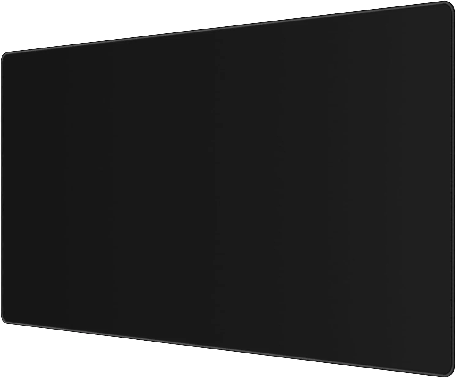 Gaming Mouse Pad Large XXL Extended Desk Mat with Non-Slip, Special-Textured Surface, Stitched Edges for Gaming and Office Home - Black